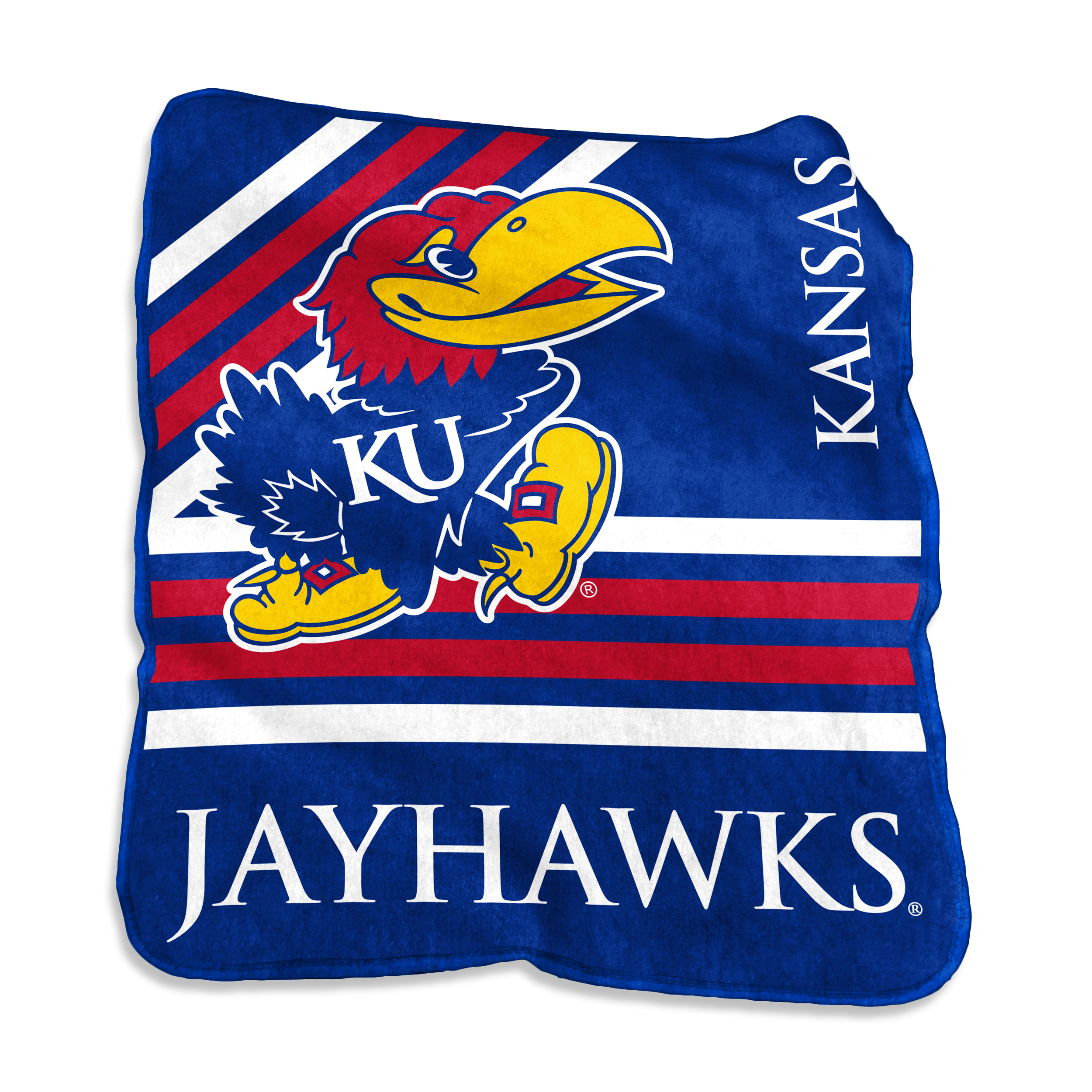 Kansas Jayhawks Raschel Throw  