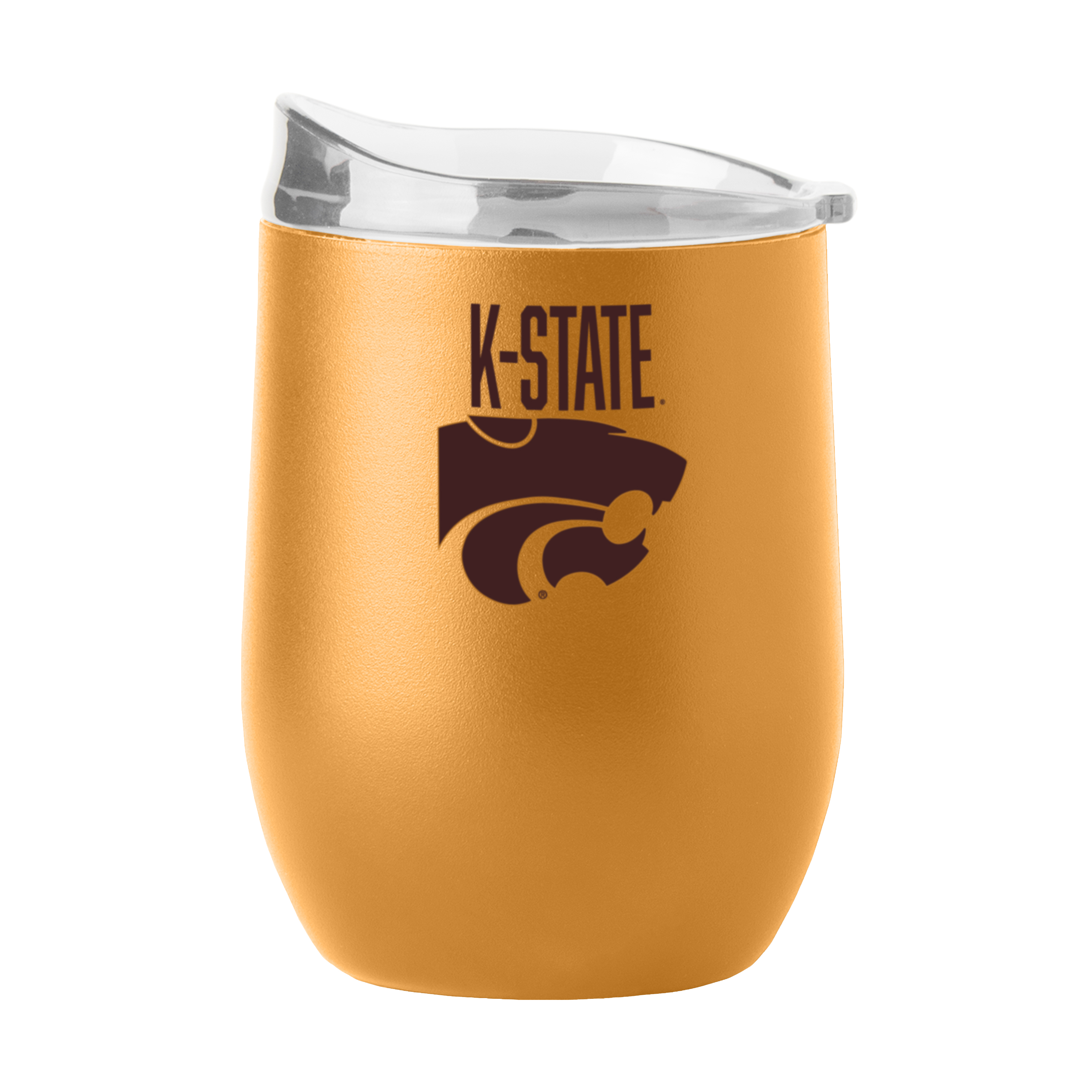 Kansas State Wildcats 16oz Huddle Powder Coat Curved Bev  