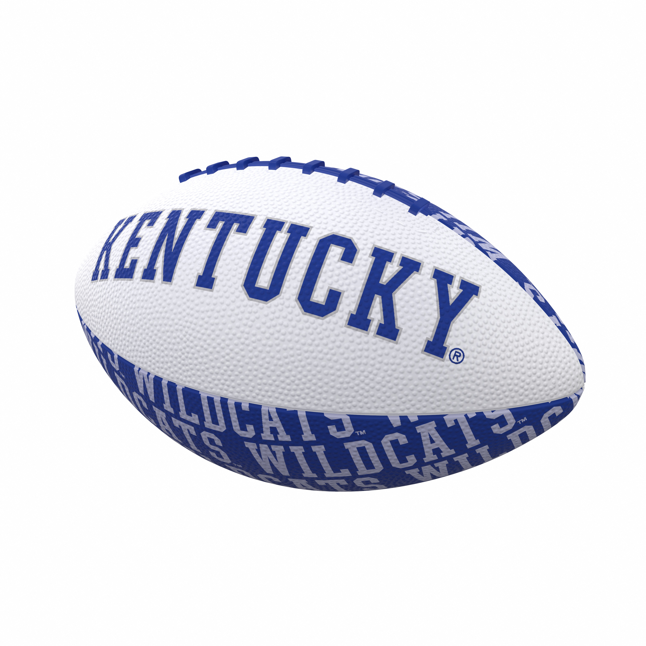 Kentucky Wildcats Repeating Mini-Size Rubber Football  