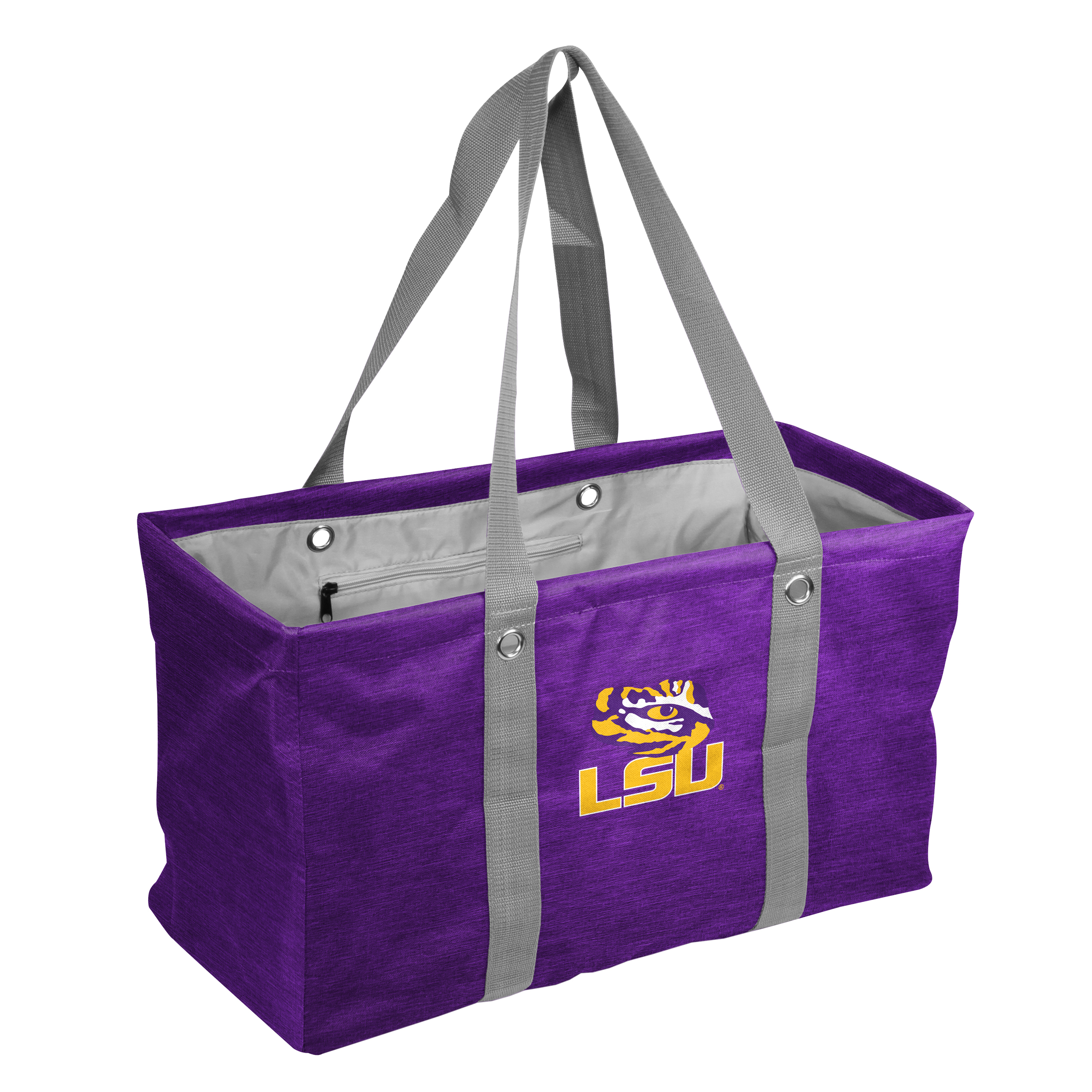 LSU Tigers Crosshatch Picnic Caddy  