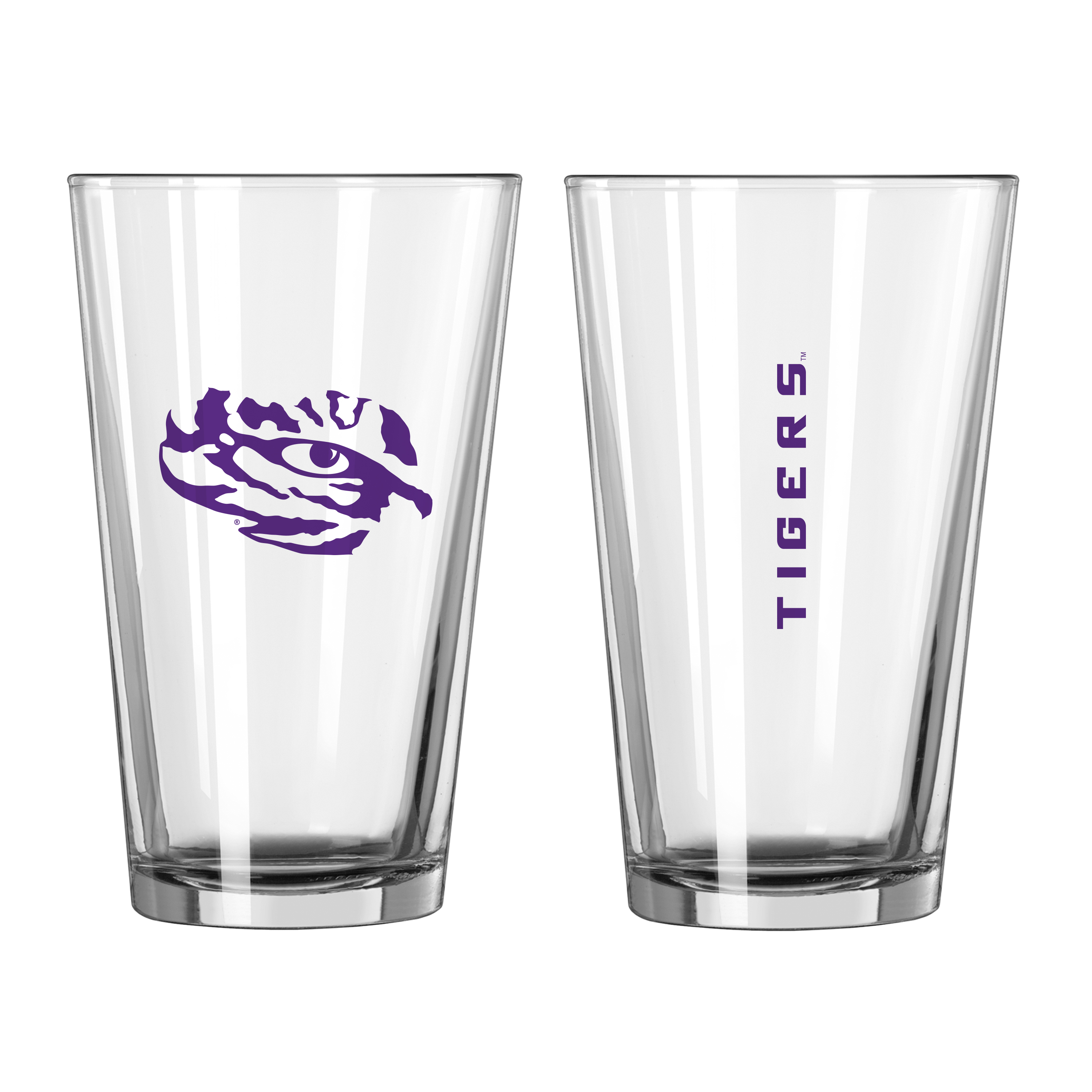 LSU Tigers 16oz Gameday Pint Glass  