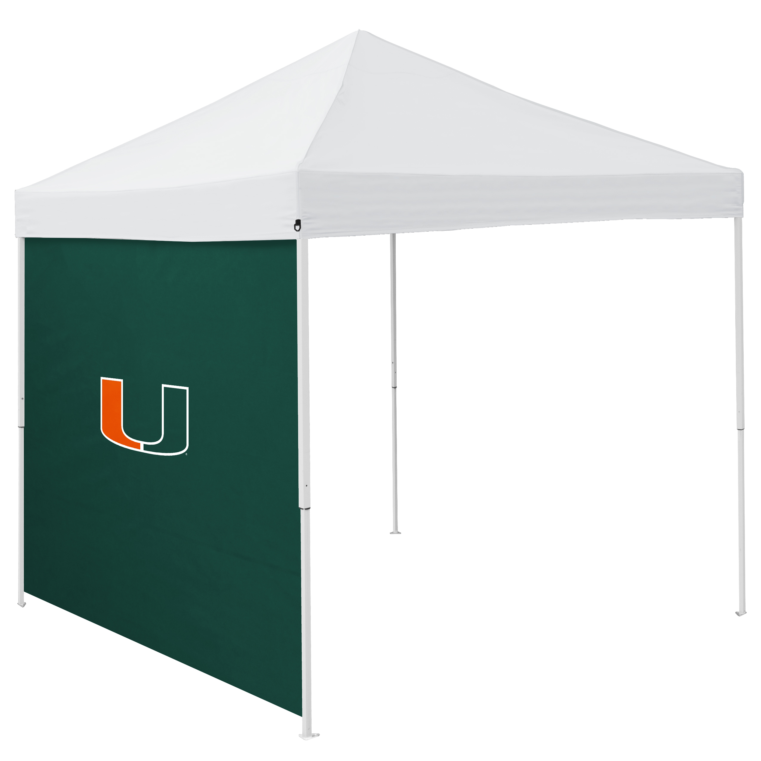Miami Hurricanes 9 x 9 Side Panel  