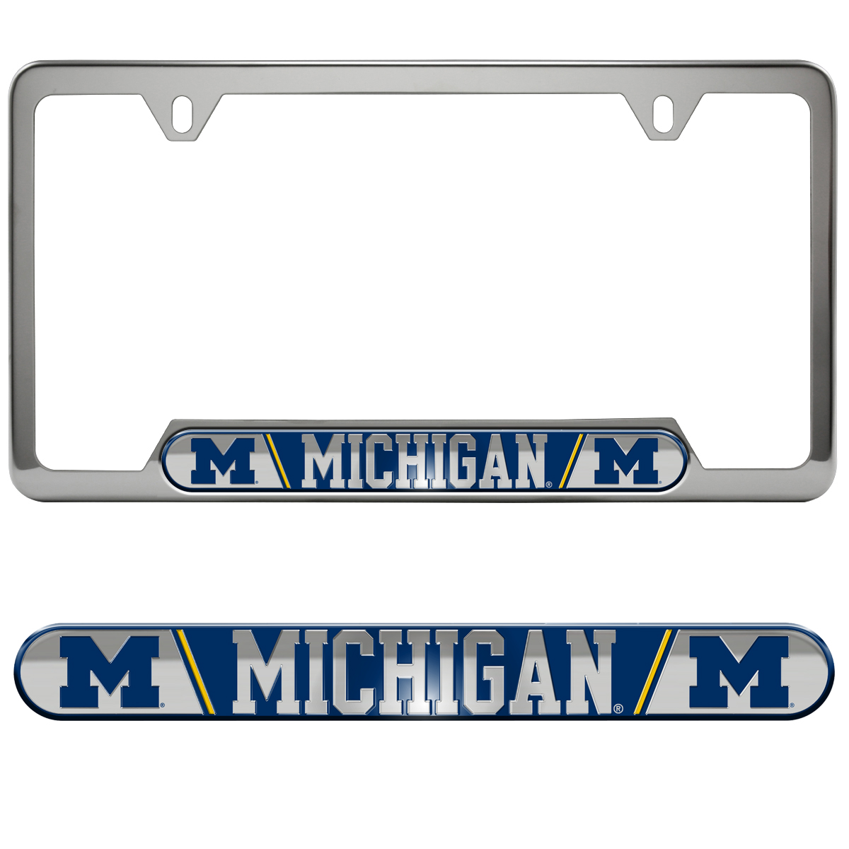 Michigan Wolverines Embossed License Plate Frame  