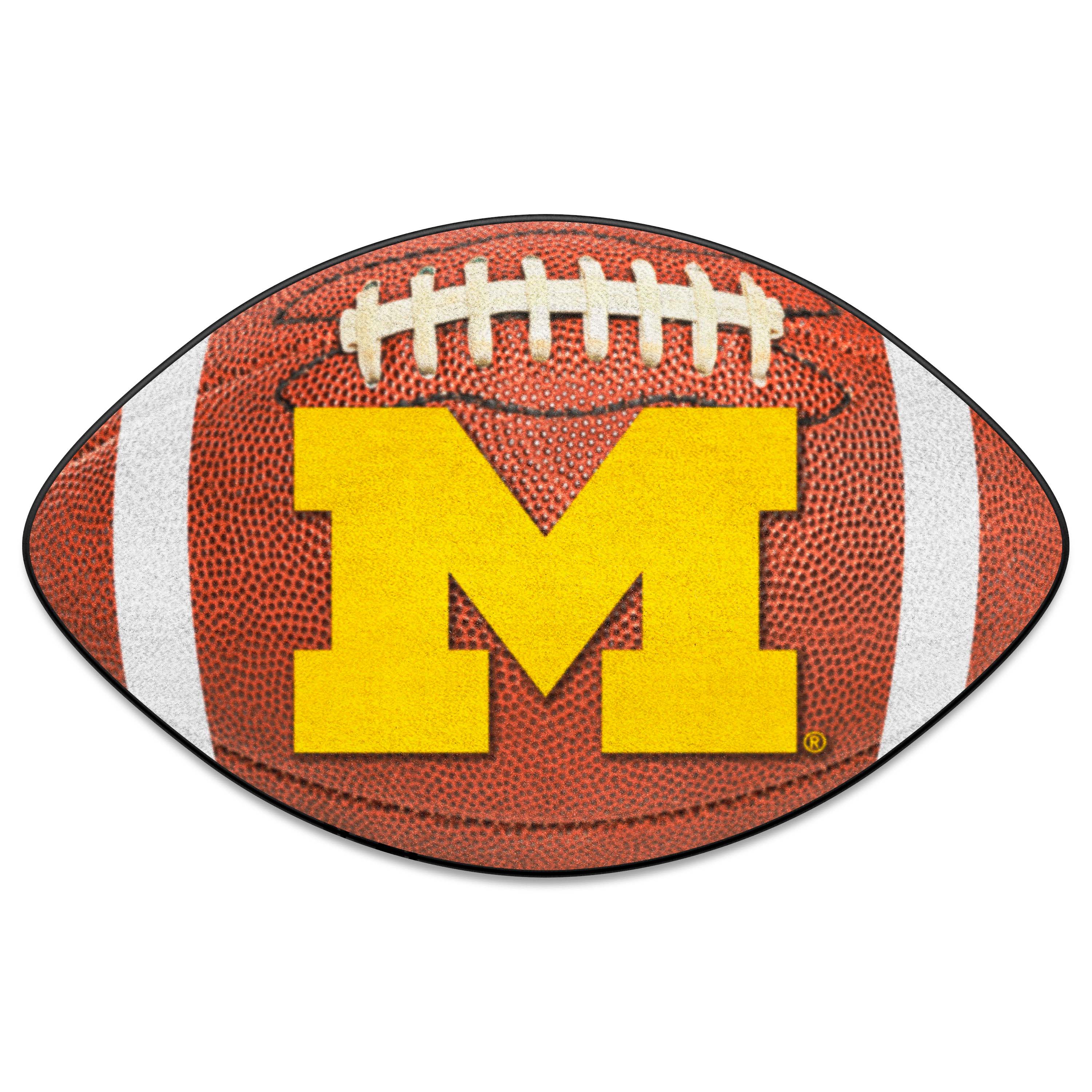 Michigan Wolverines Football Mat  