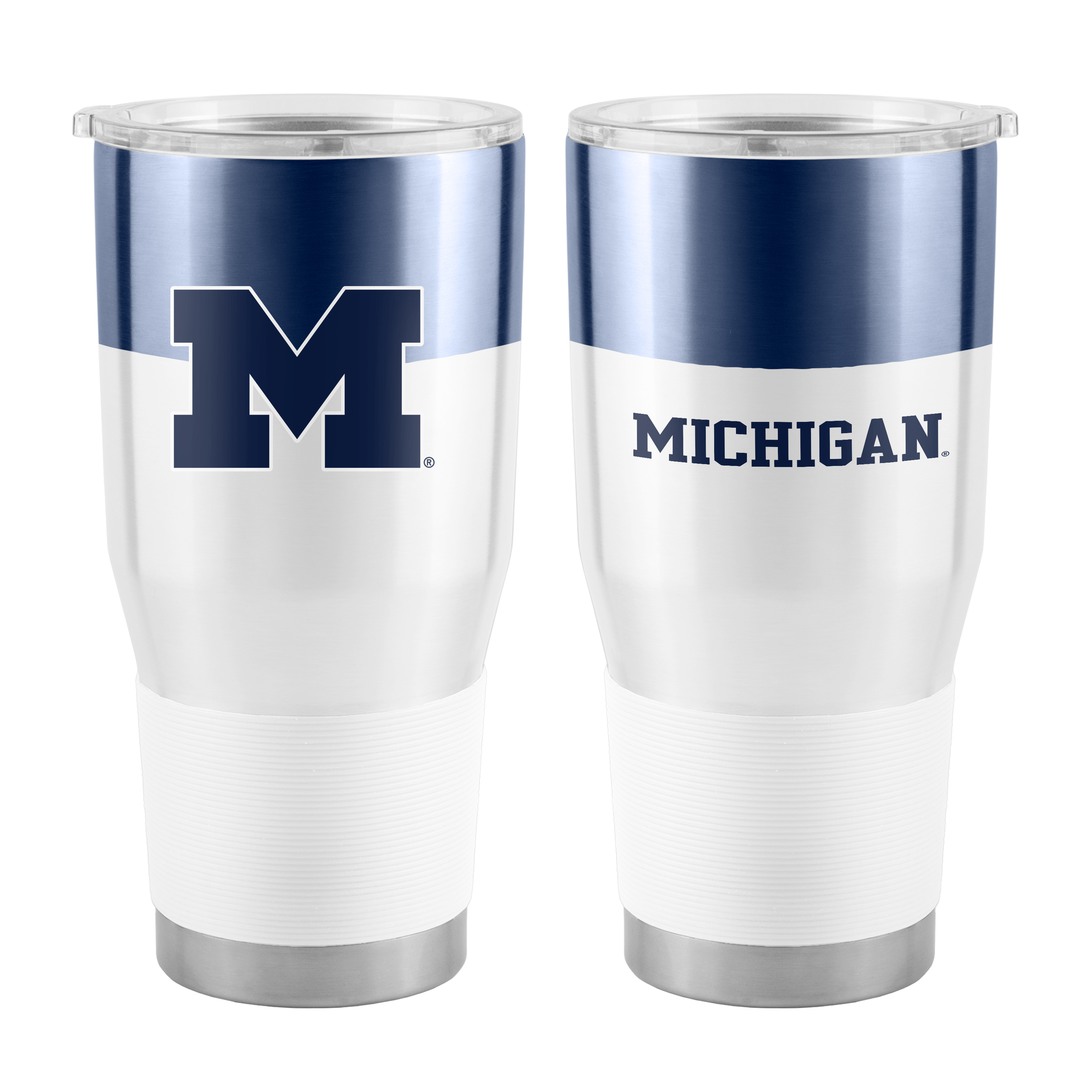 Michigan Wolverines 30oz Colorblock Stainless Tumbler  