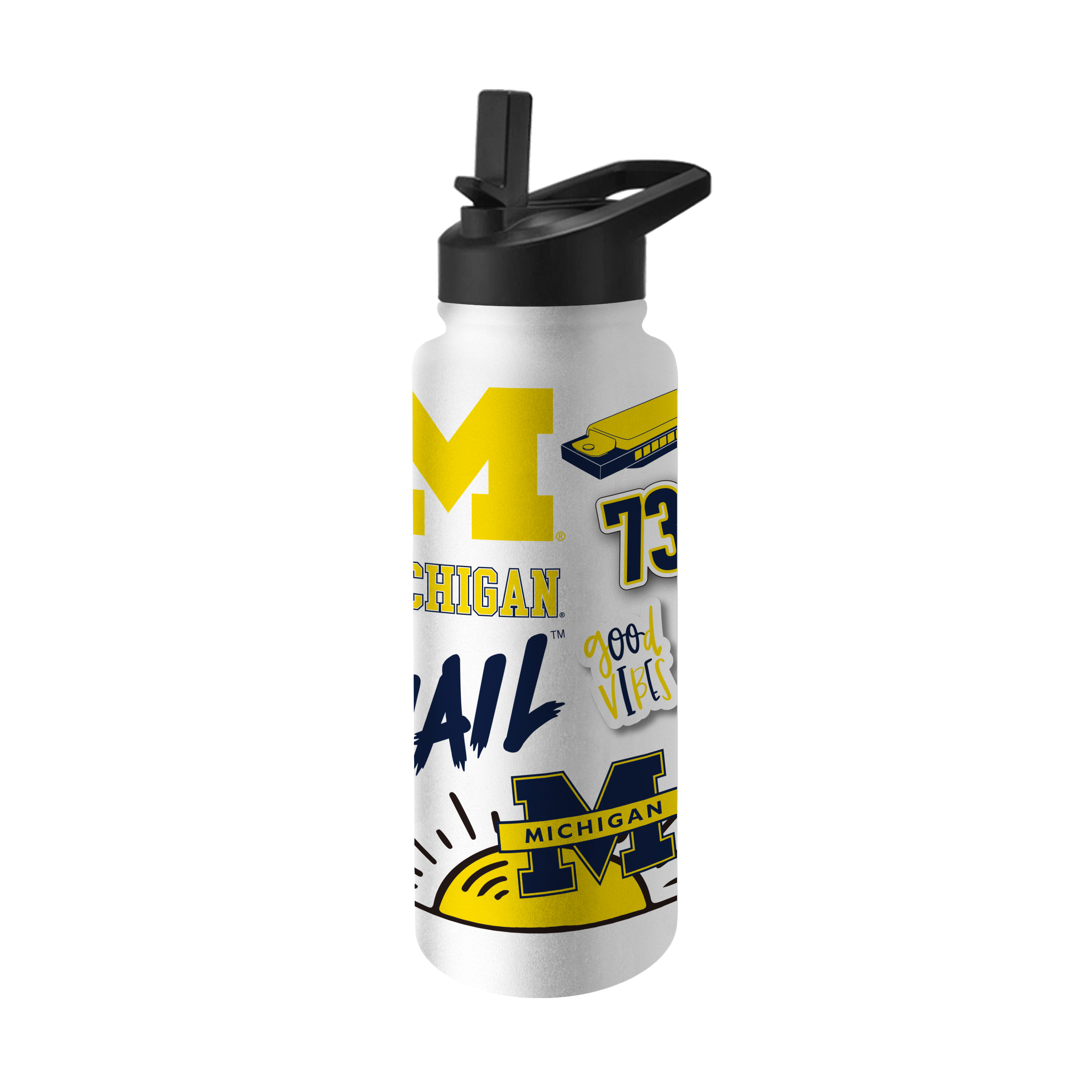 Michigan Wolverines 34oz Native Quencher Bottle  