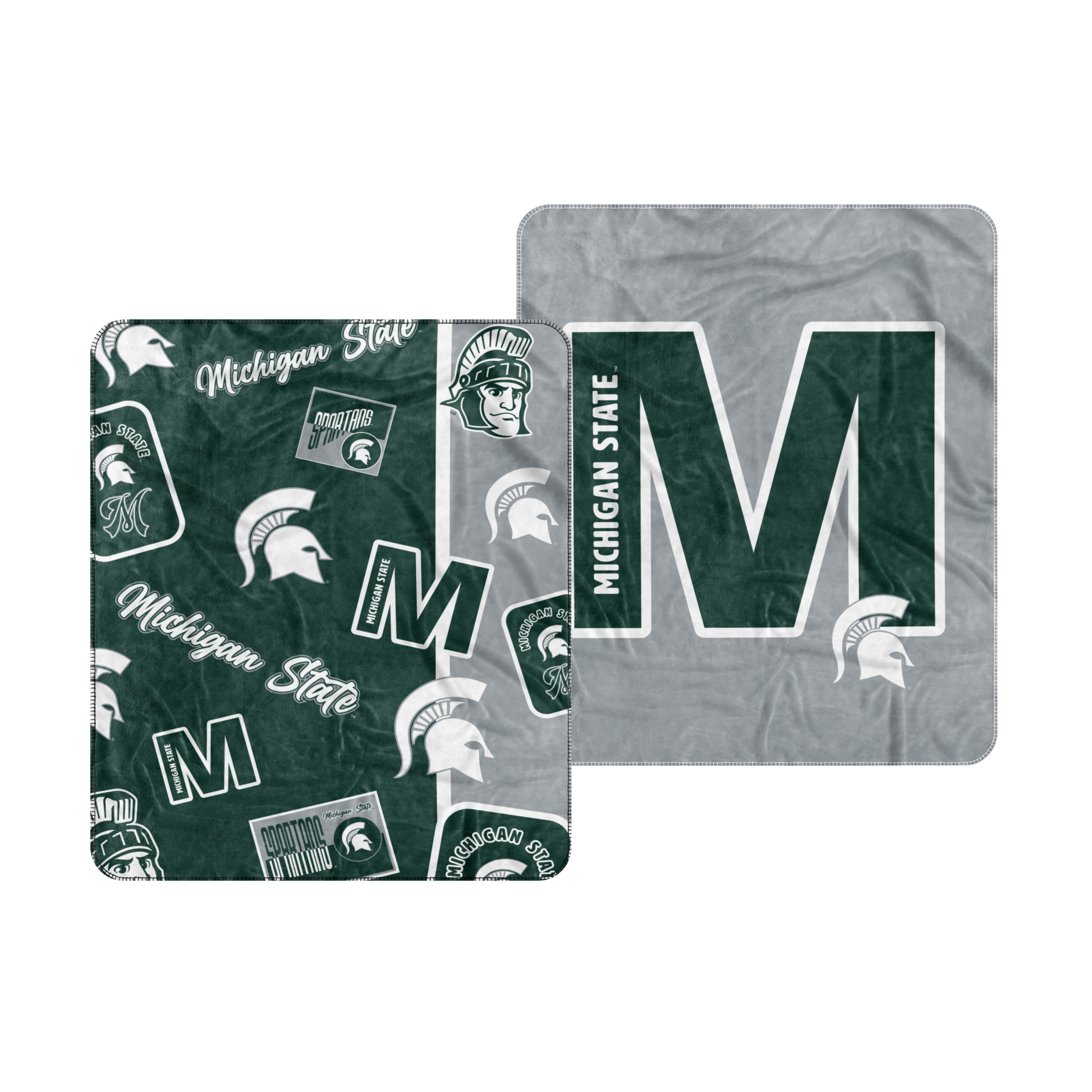 Michigan State Spartans Dream Weave Throw 50x60  
