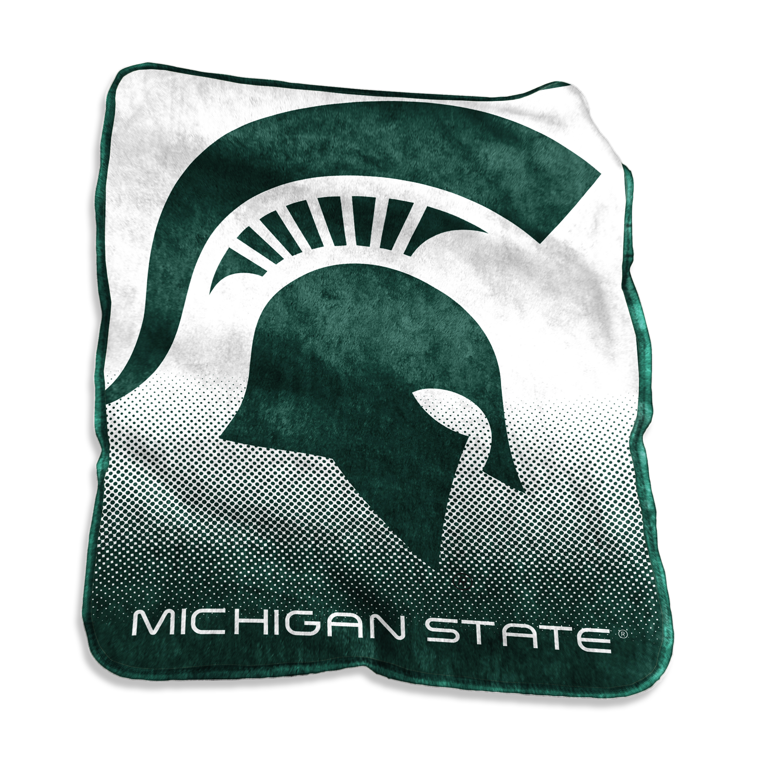 Michigan State Spartans Raschel Throw  