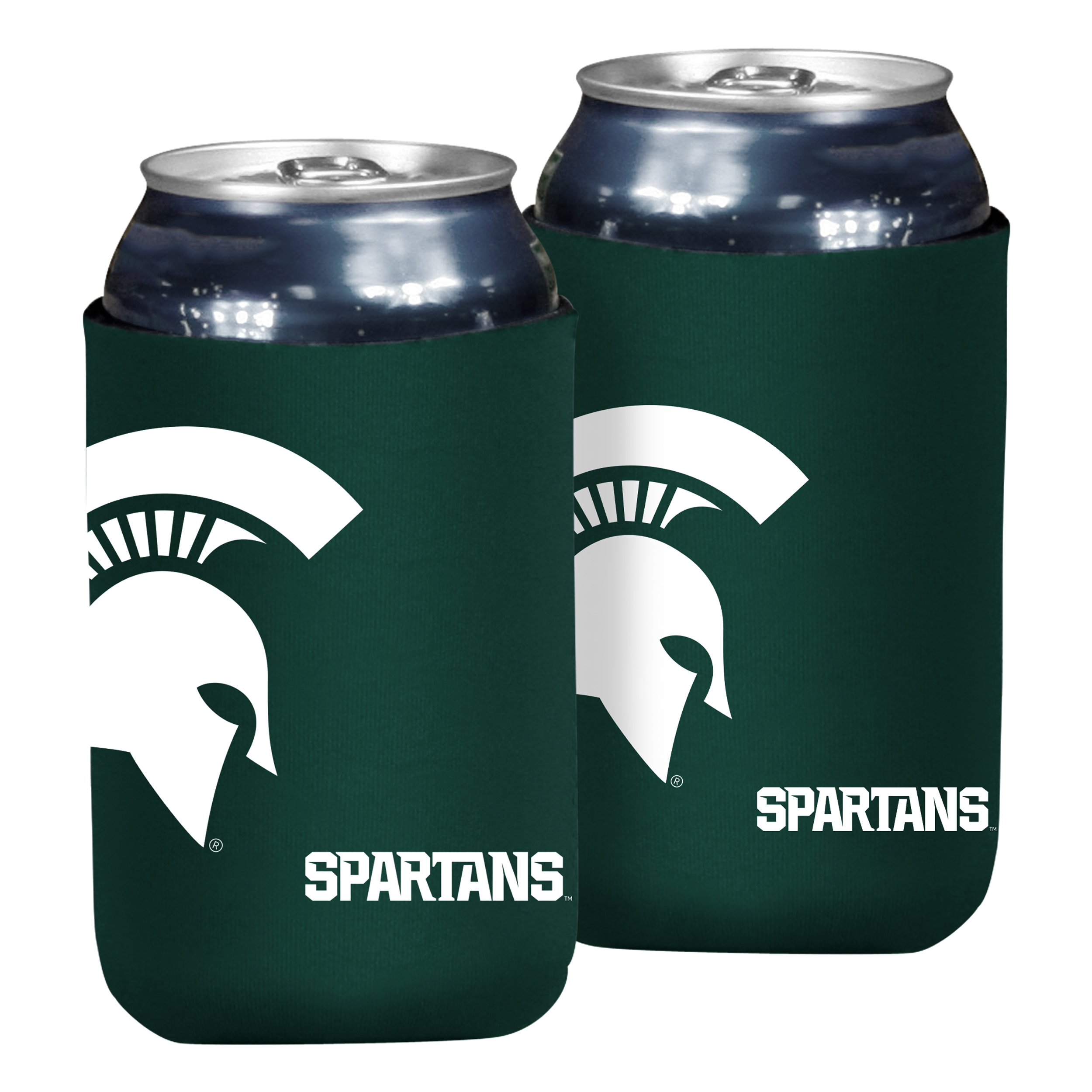 Michigan State Spartans Oversized Logo Insulated Can Sleeve  