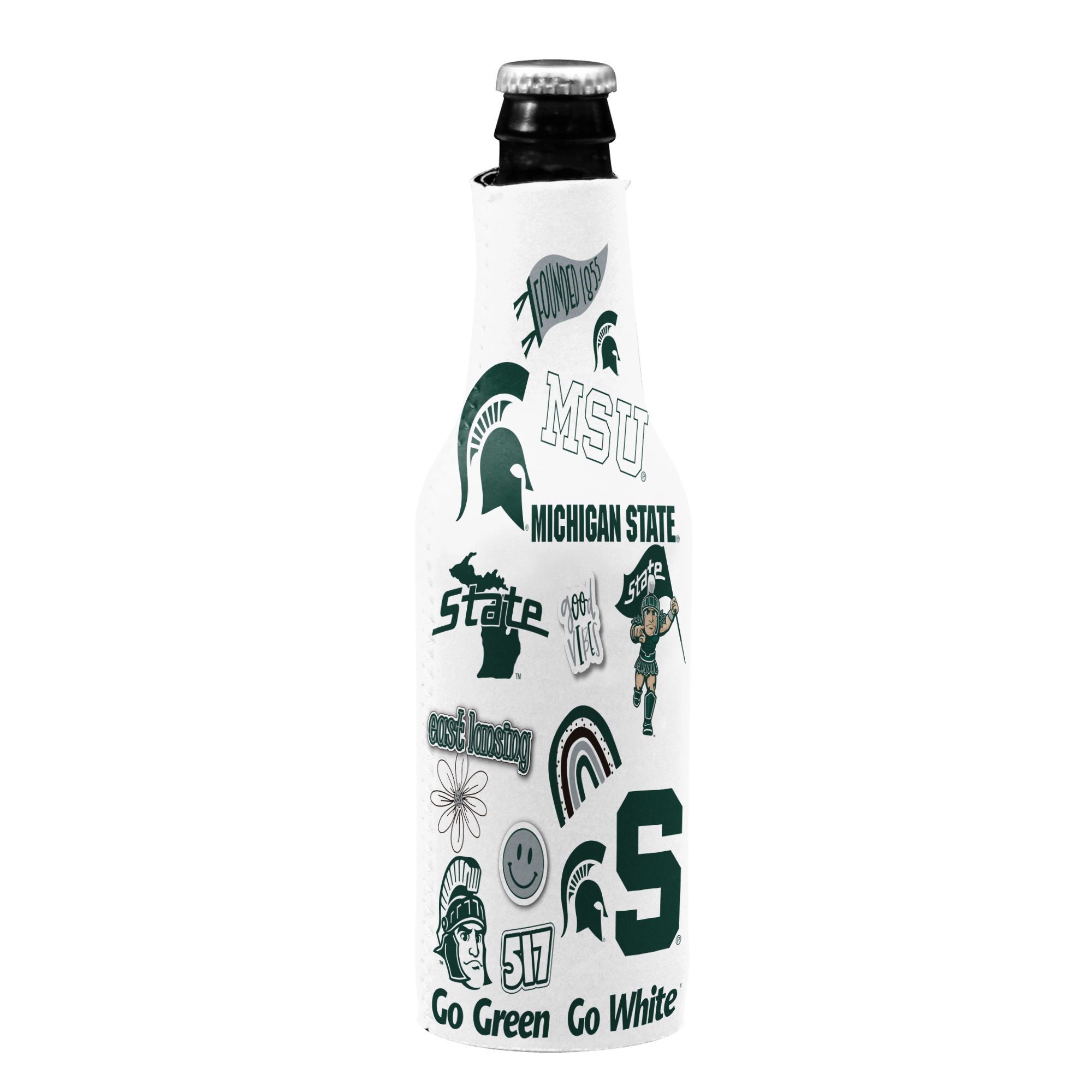 Michigan State Spartans Insulated Native Bottle Sleeve  