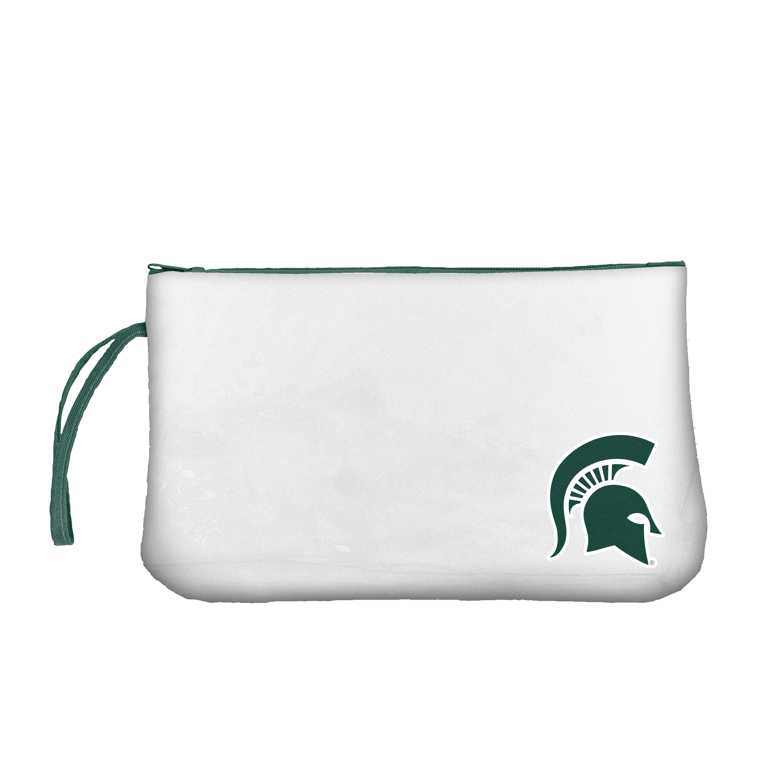 Michigan State Spartans Clear Wristlet  