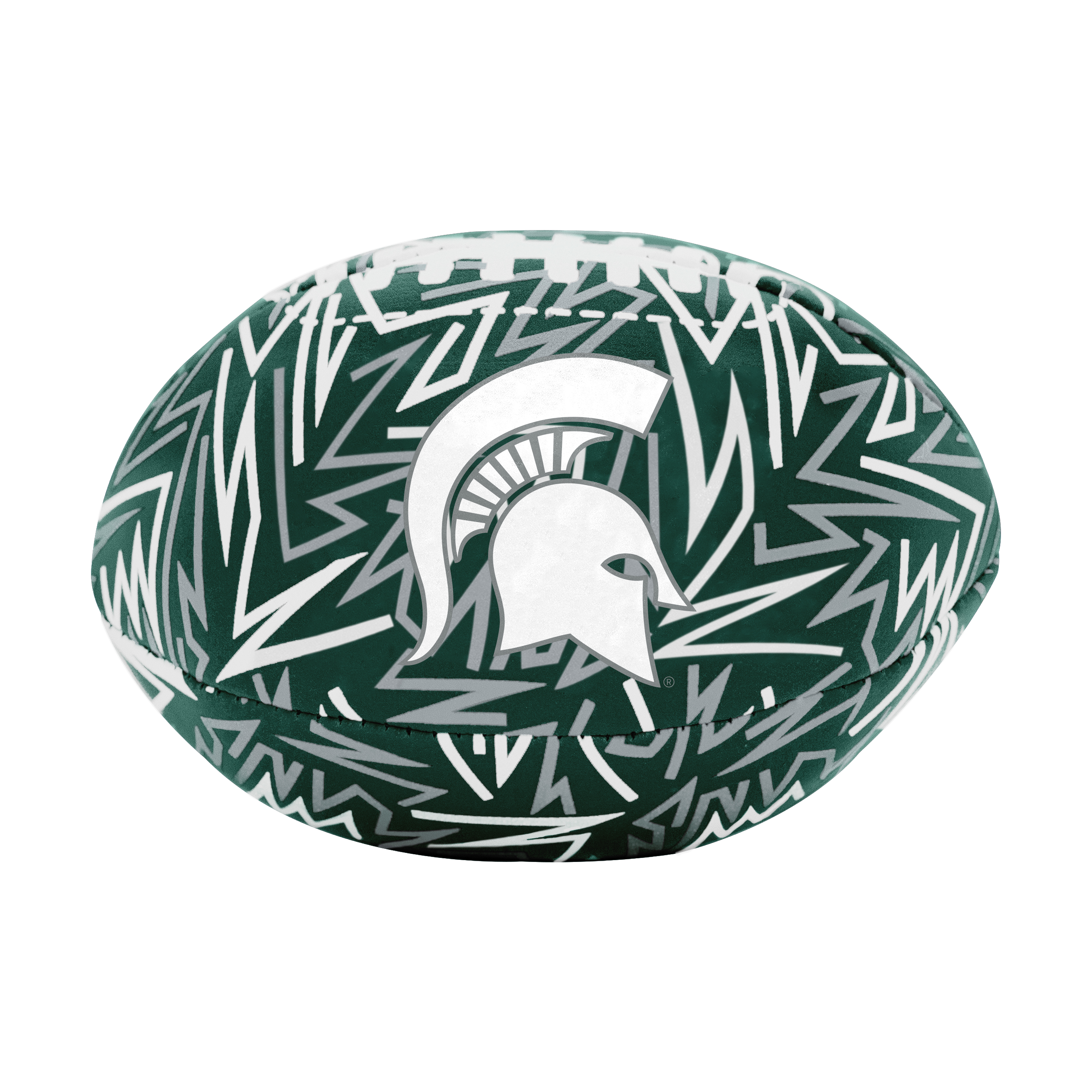 Michigan State Spartans Graffiti Micro Soft Football  