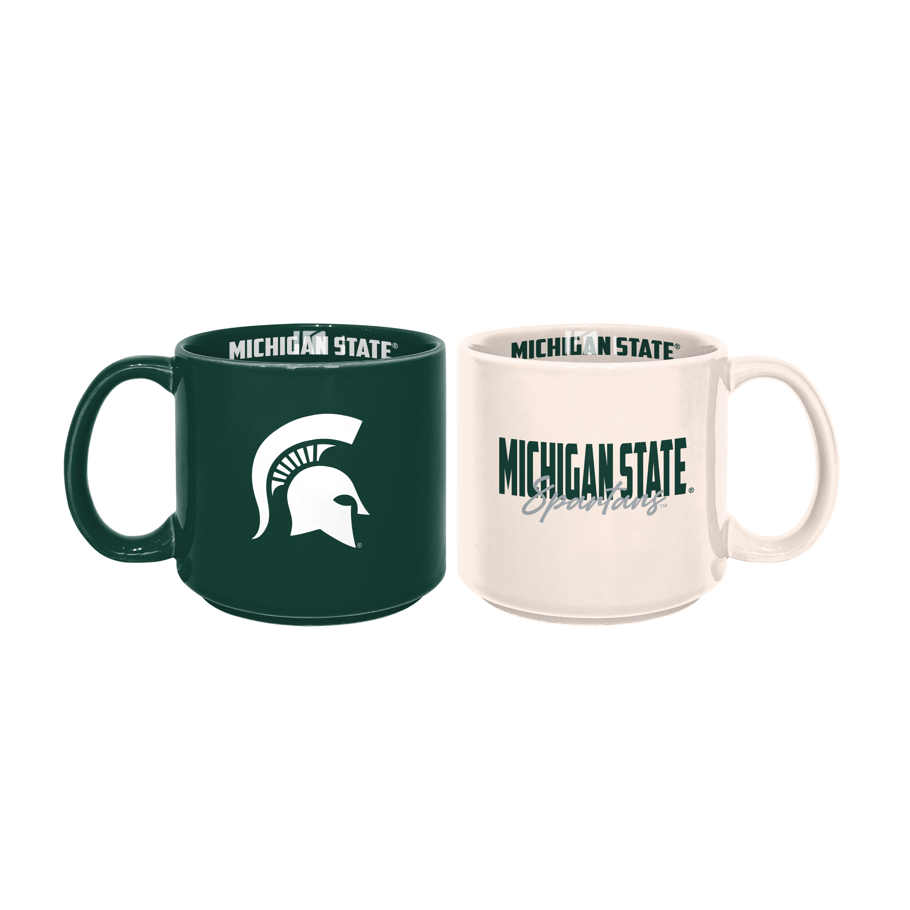 Michigan State Spartans Fanatics 15oz Stackable Mug Set  