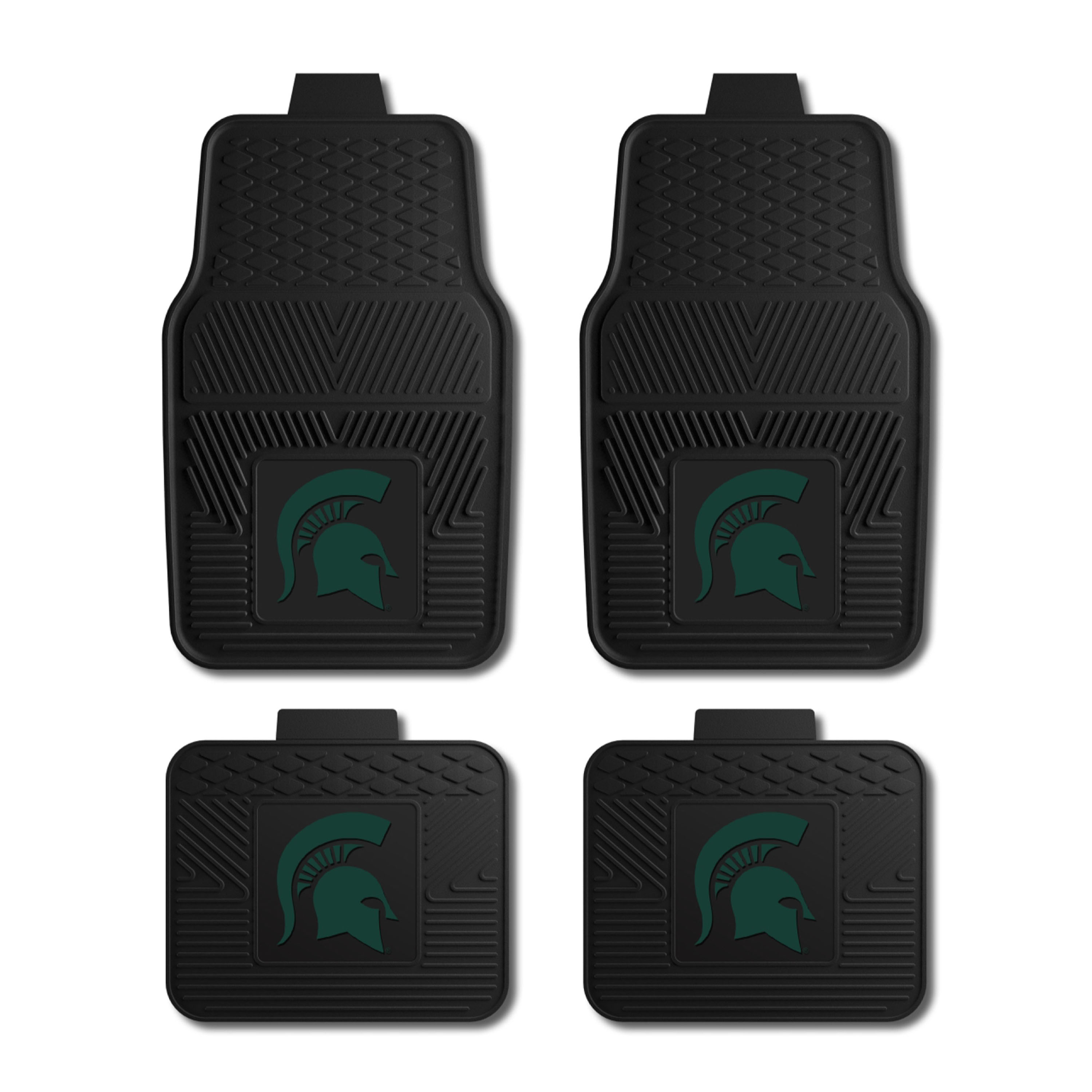 Michigan State Spartans 4-pc Vinyl Car Mat Set  