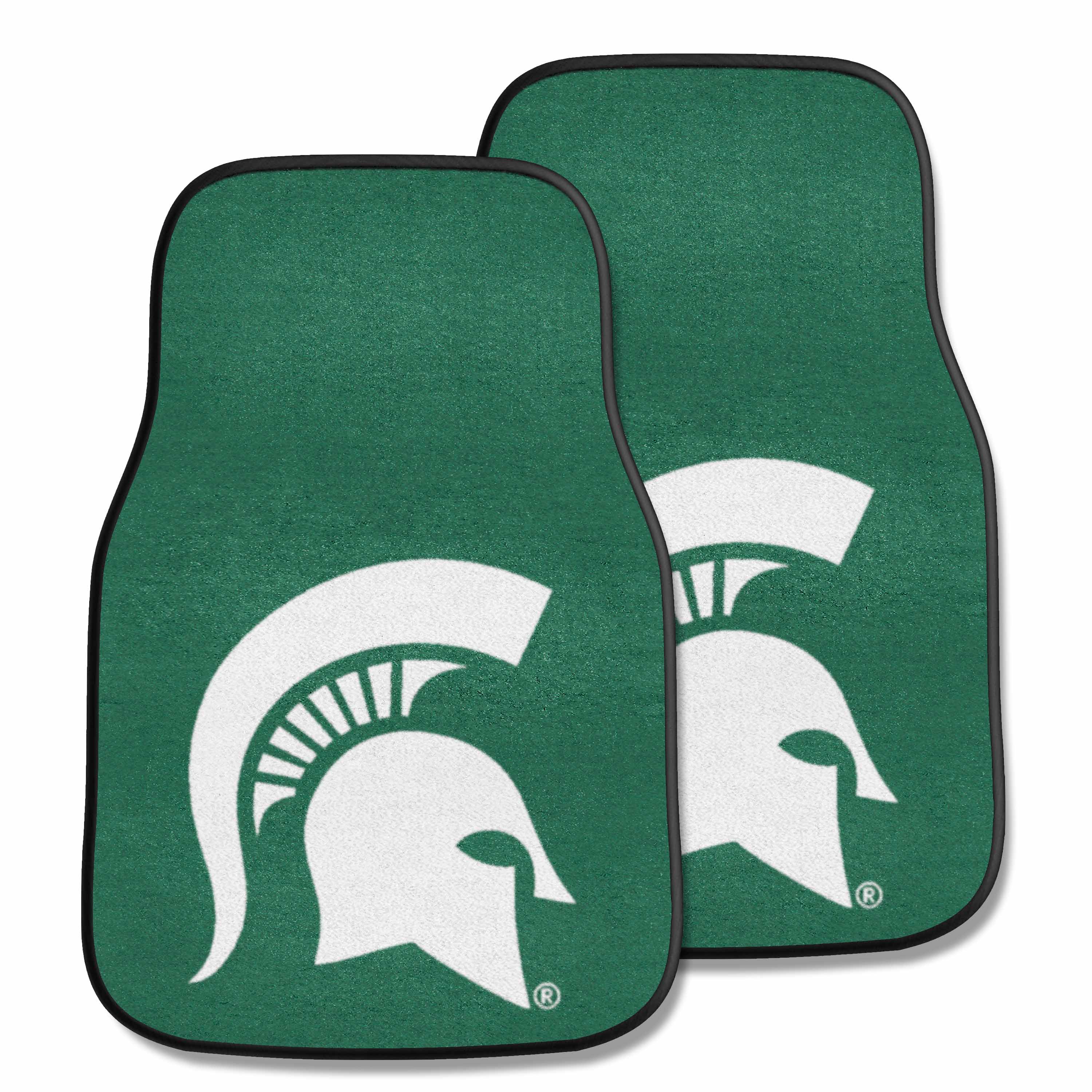 Michigan State University 2-pc Carpet Car Mat Set  