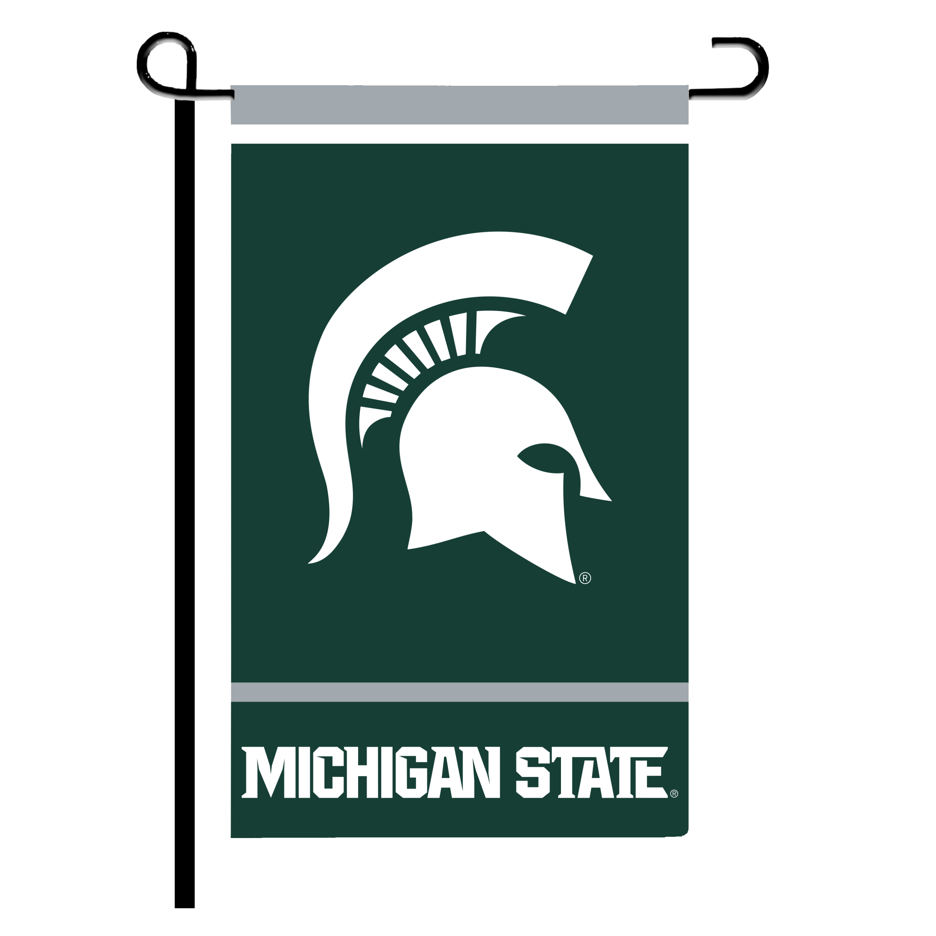 Michigan State Spartans Garden Flag 12x18  