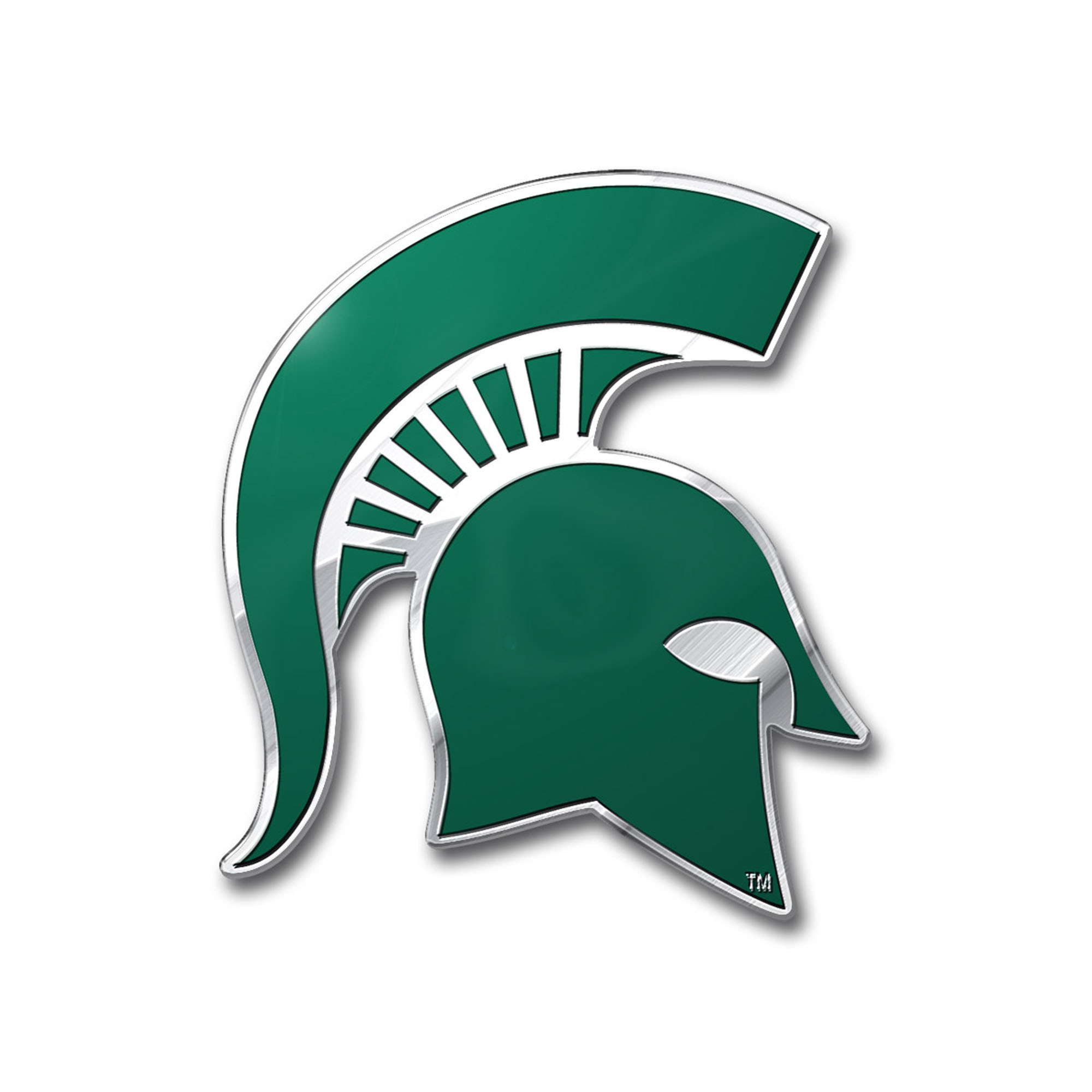 Michigan State University Embossed Color Emblem  