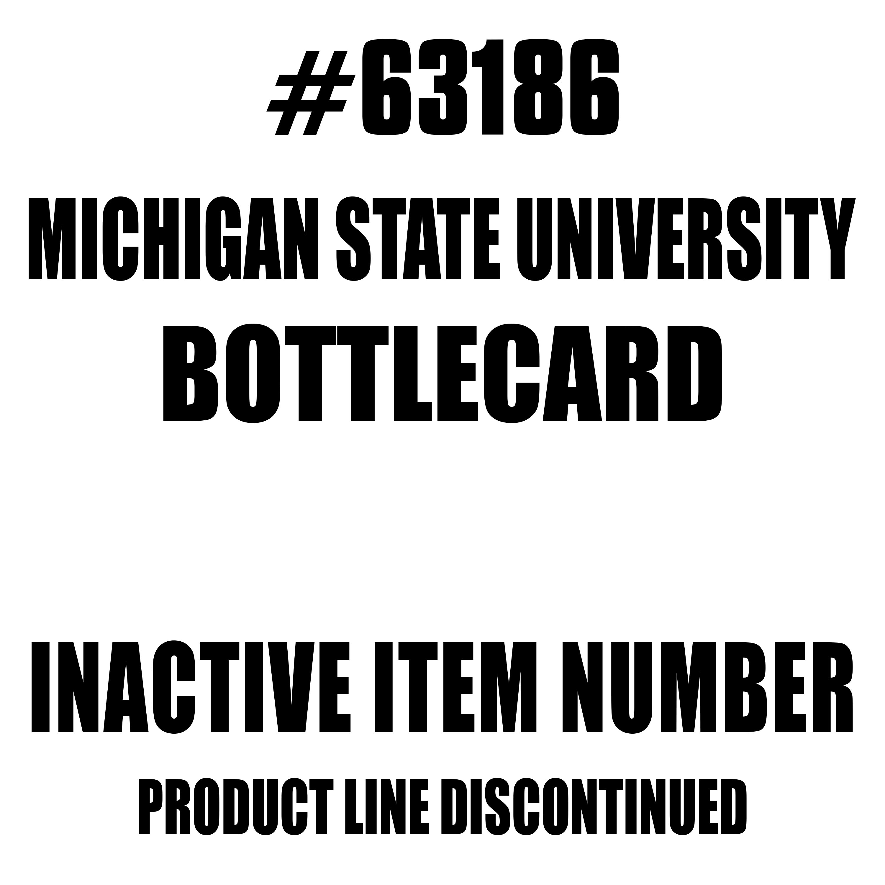 Michigan State Spartans Credit Card Bottle Opener  