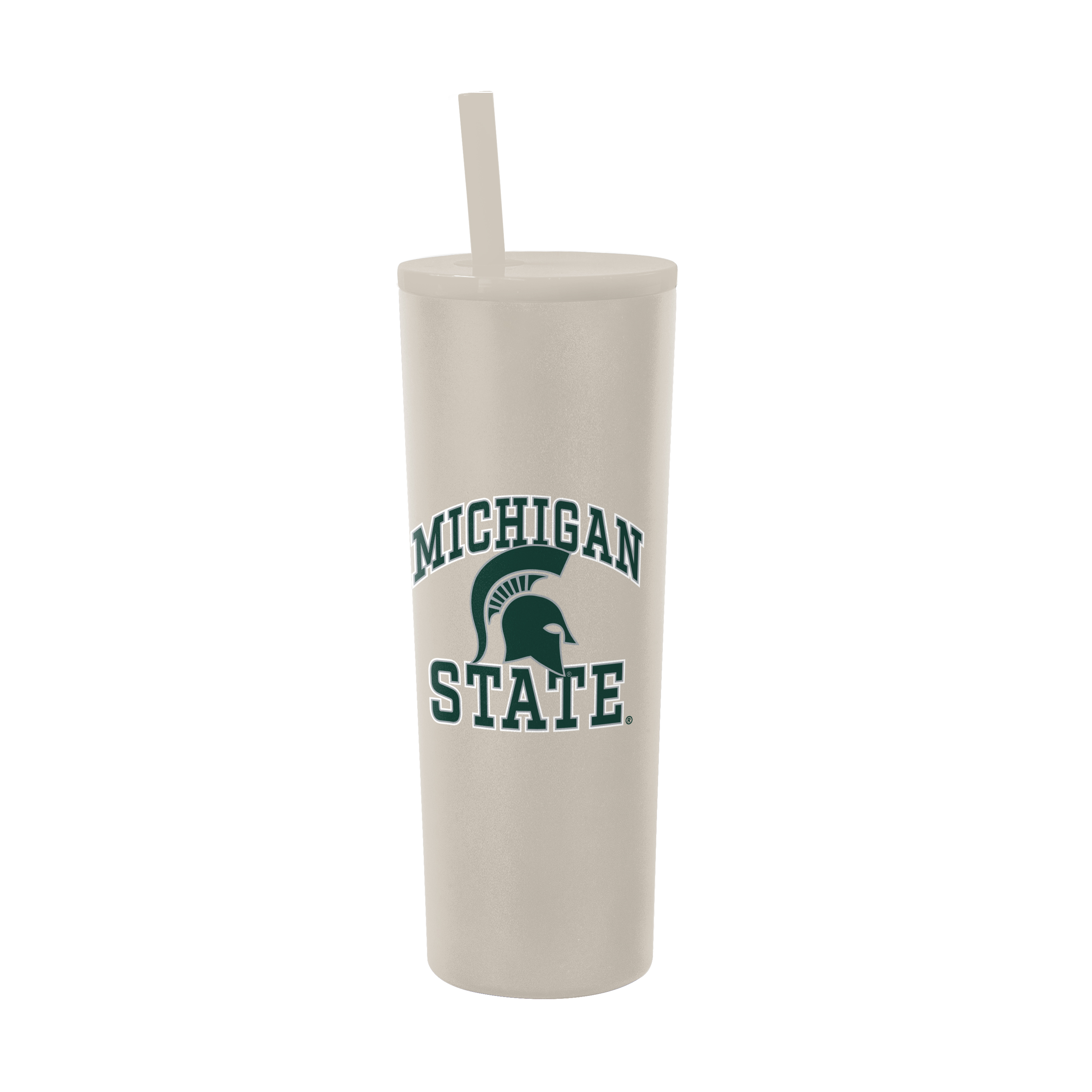 Michigan State 30oz Athletic SS Straw Tumbler  