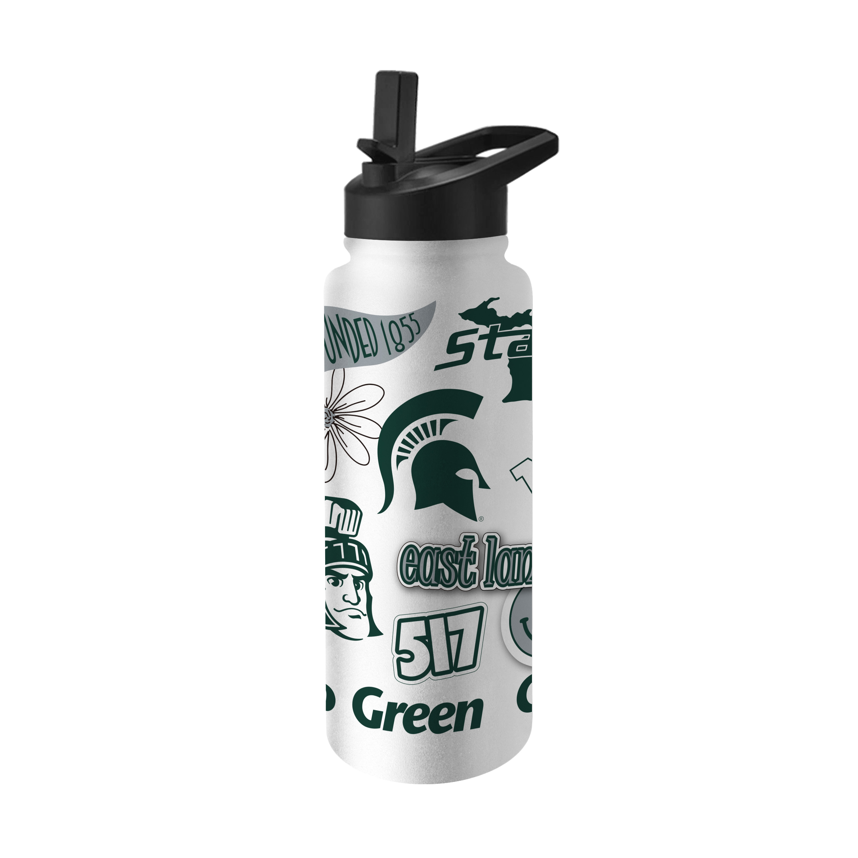 Michigan State Spartans 34oz Native Quencher Bottle  