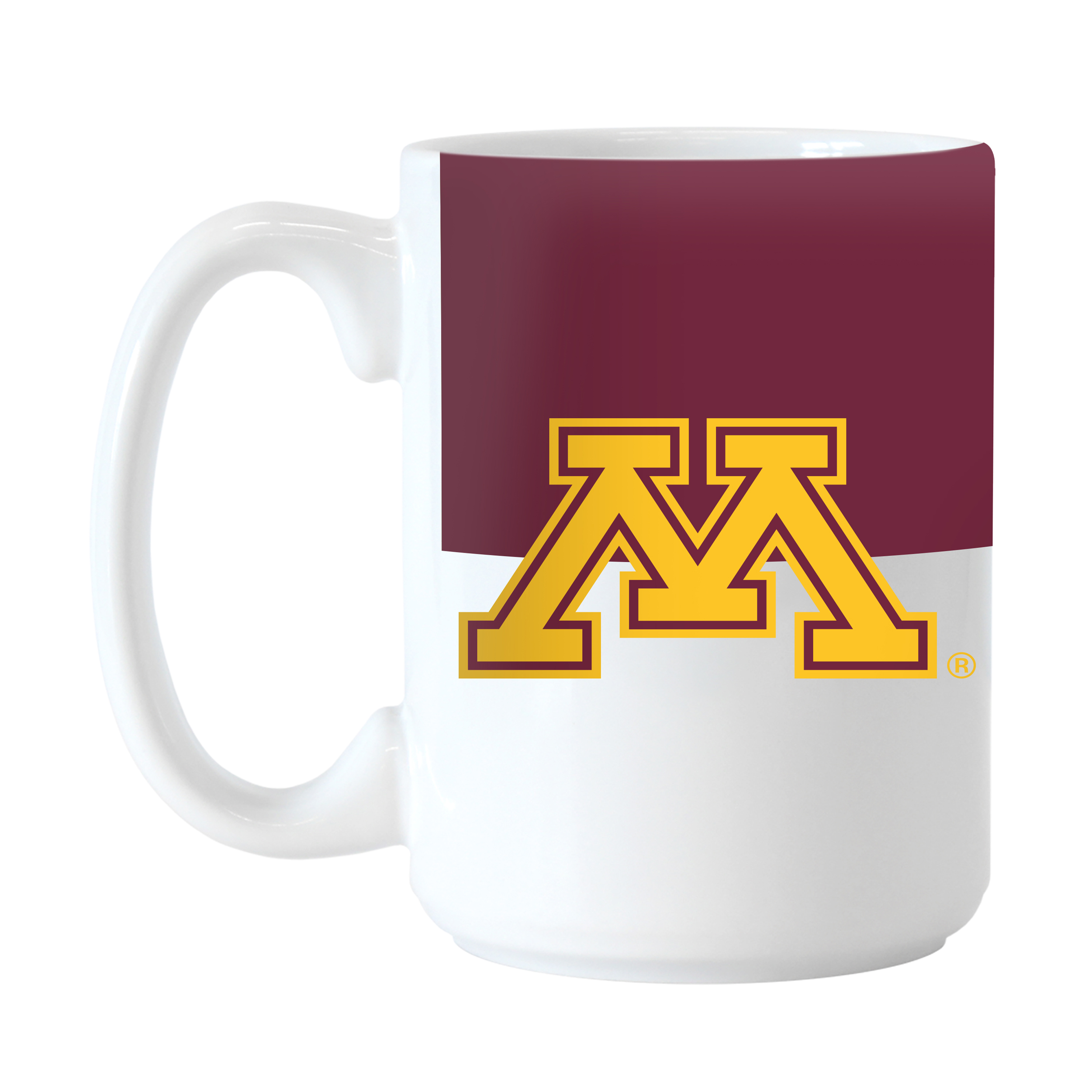 Minnesota Golden Gophers Colorblock 15 Oz Sublimated Mug  