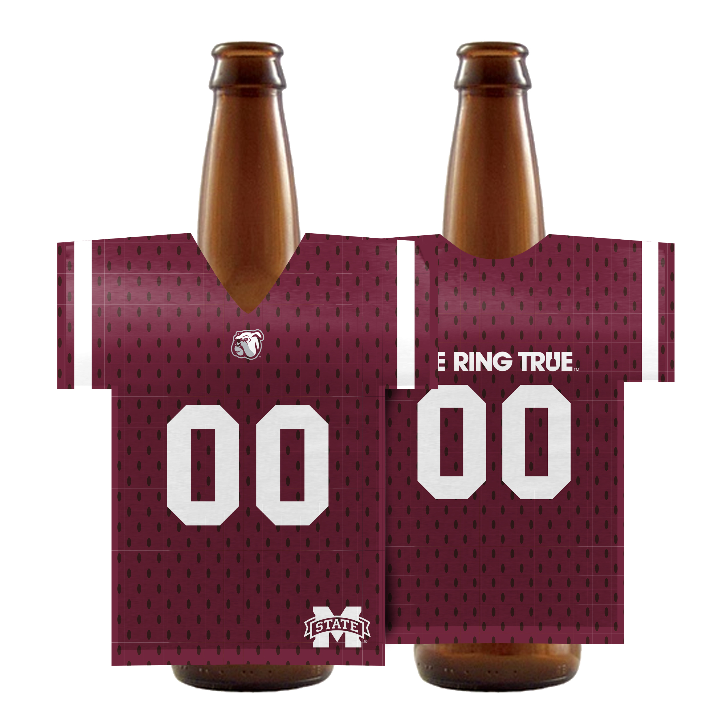 MIssissippi State Bulldogs Insulated Jersey Bottle Sleeve  