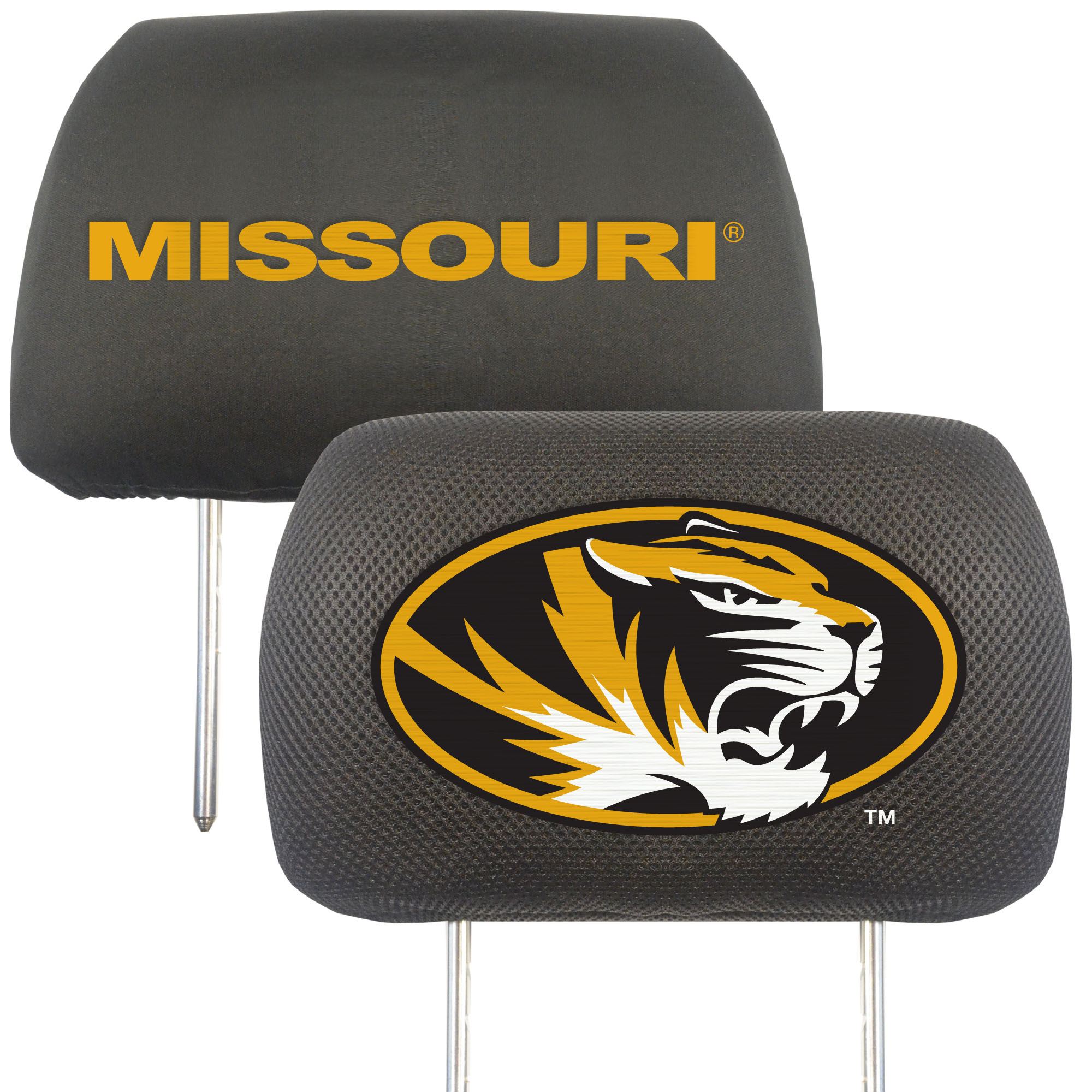 Missouri Tigers Head Rest Cover  