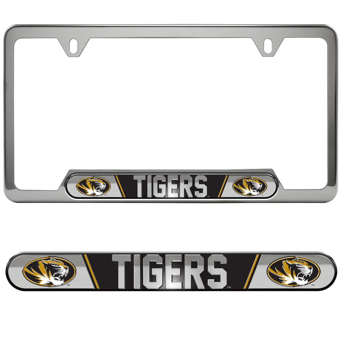 Missouri Tigers Embossed License Plate Frame  