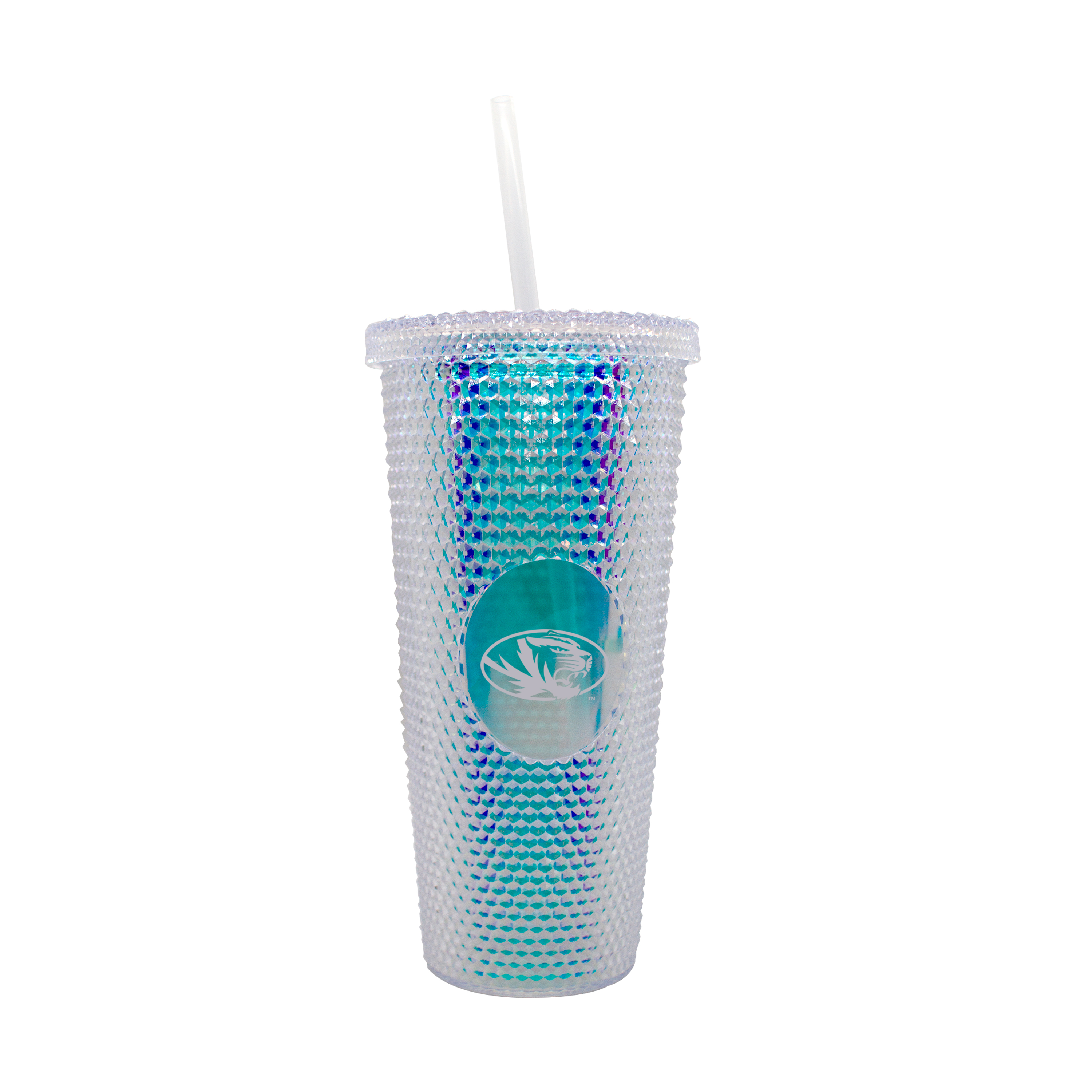 Missouri Tigers 24oz Iridescent Studded Tumbler  