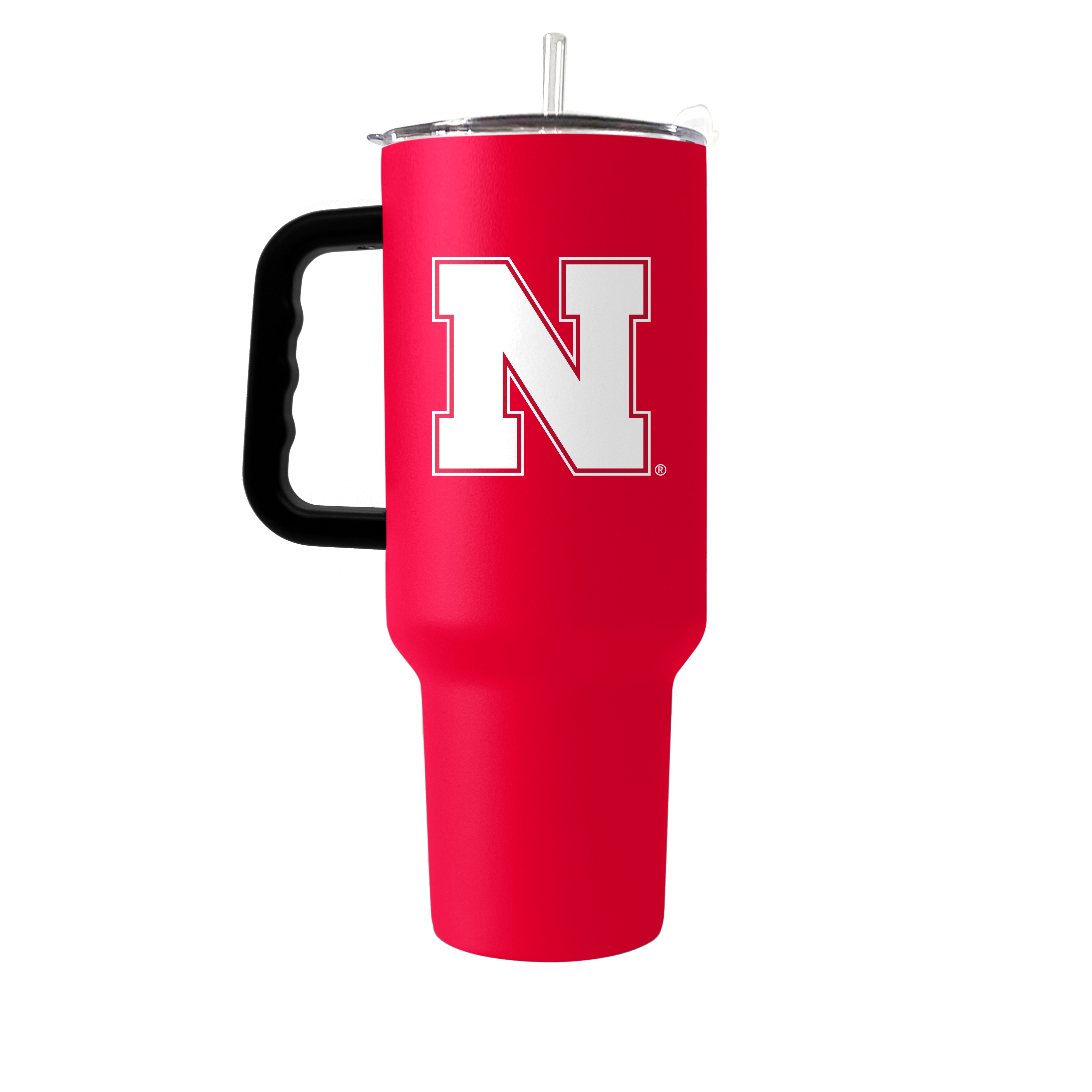 Nebraska Corn Huskers 40oz Flipside Powder Coat Tumbler  