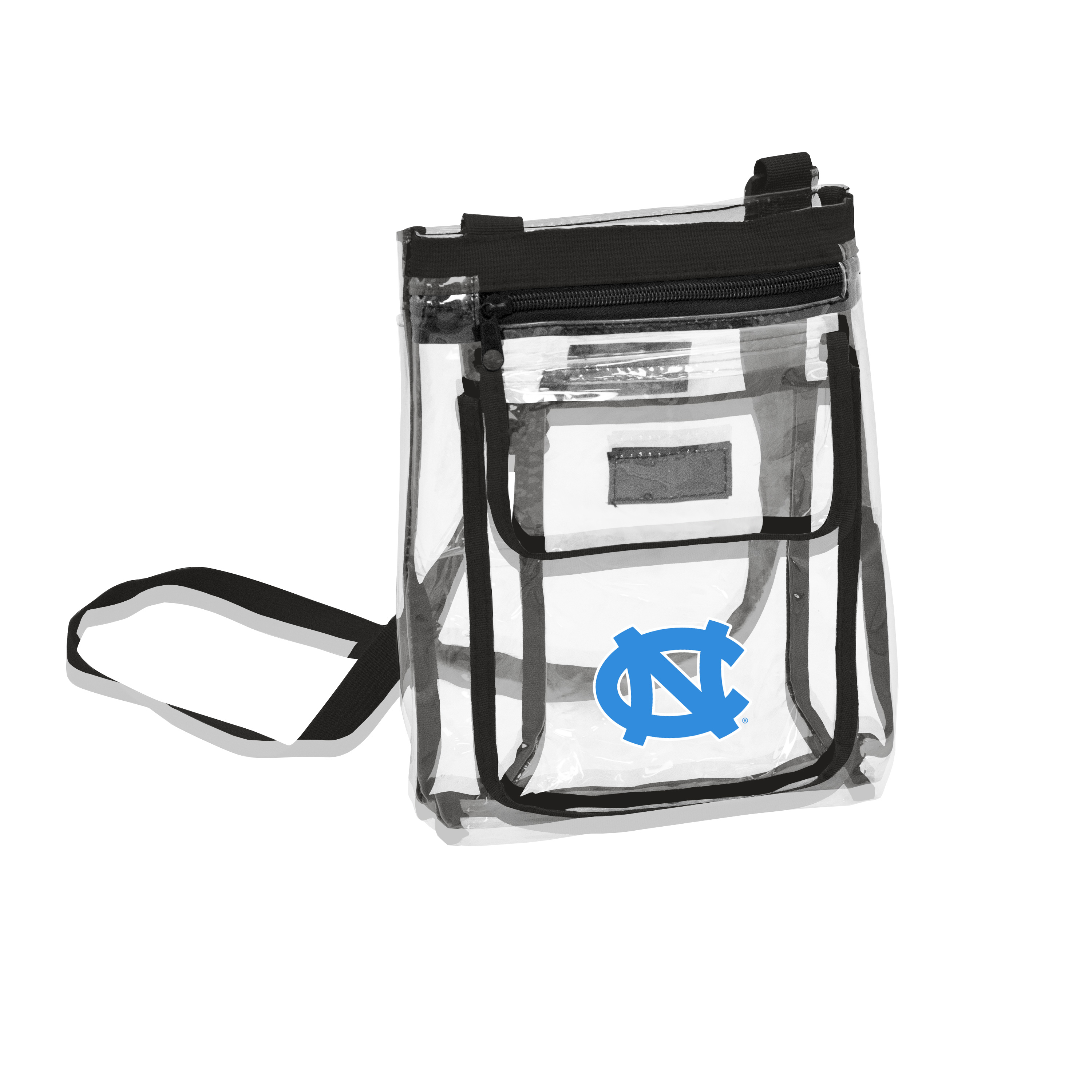 North Carolina Tar Heels Gameday Black Clear Crossbody  