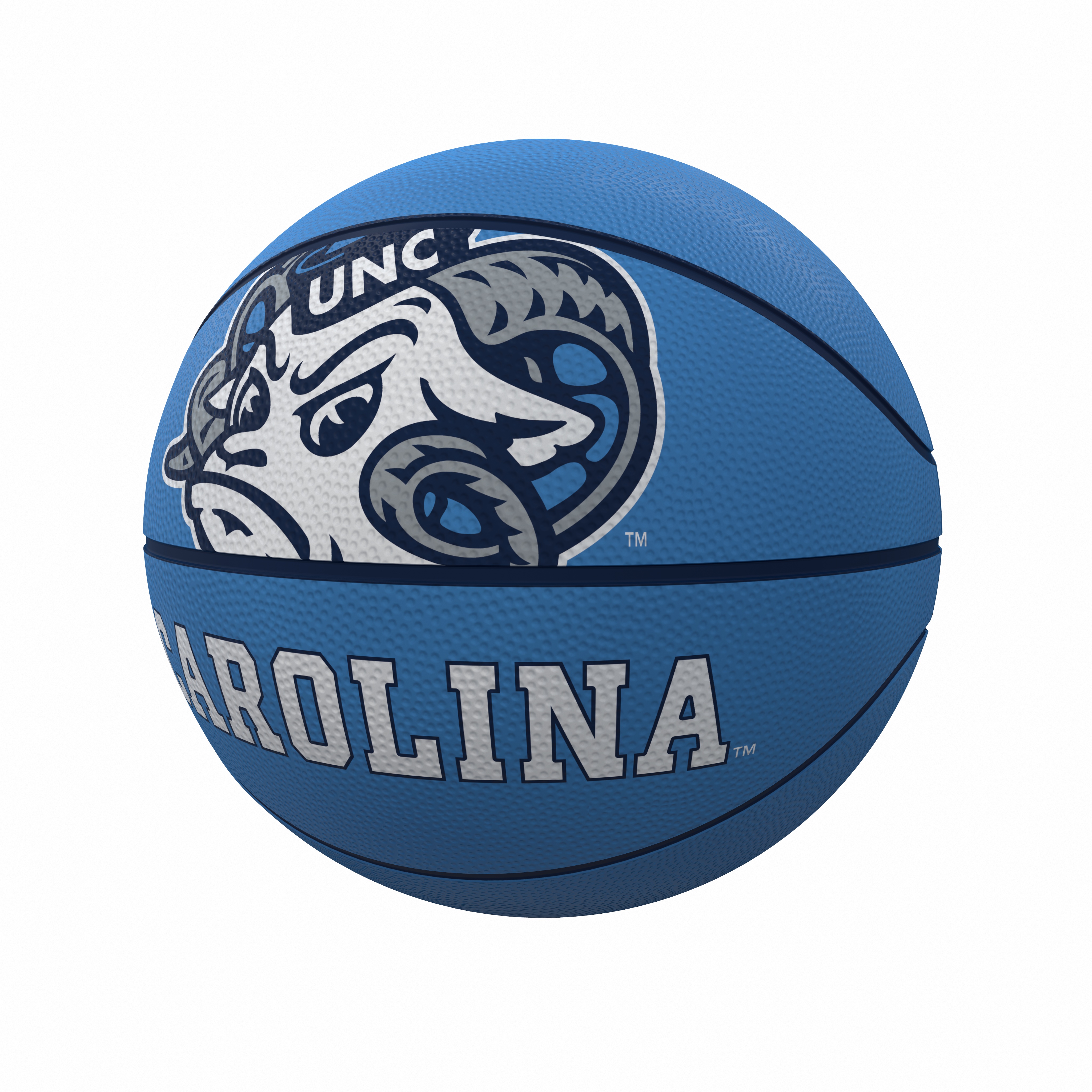 North Carolina Tar Heels Mascot Official-Size Rubber Basketball