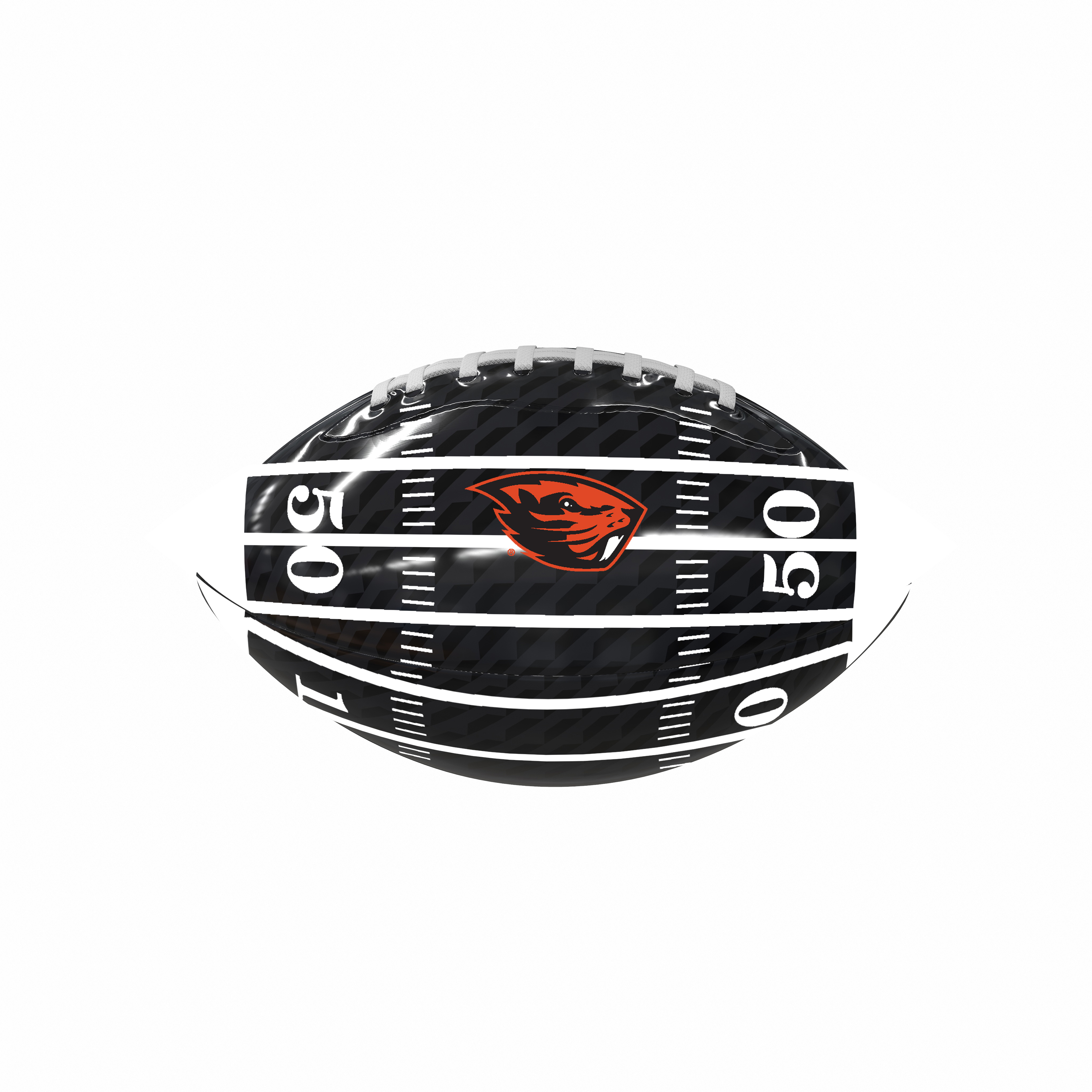 Oregon State Beavers Field Mini-Size Glossy Football  