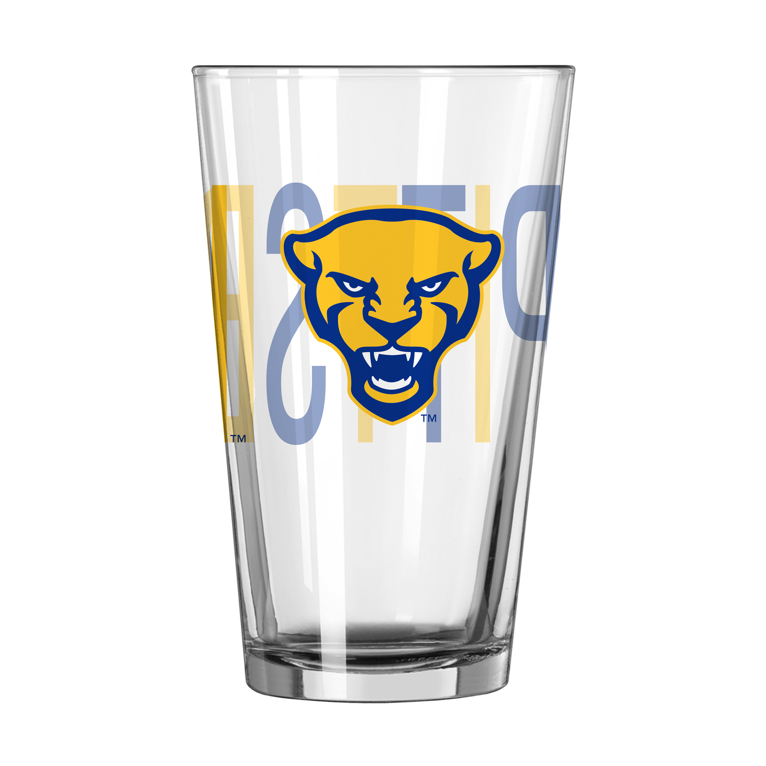 Pittsburgh Panthers 16oz Overtime Pint Glass  