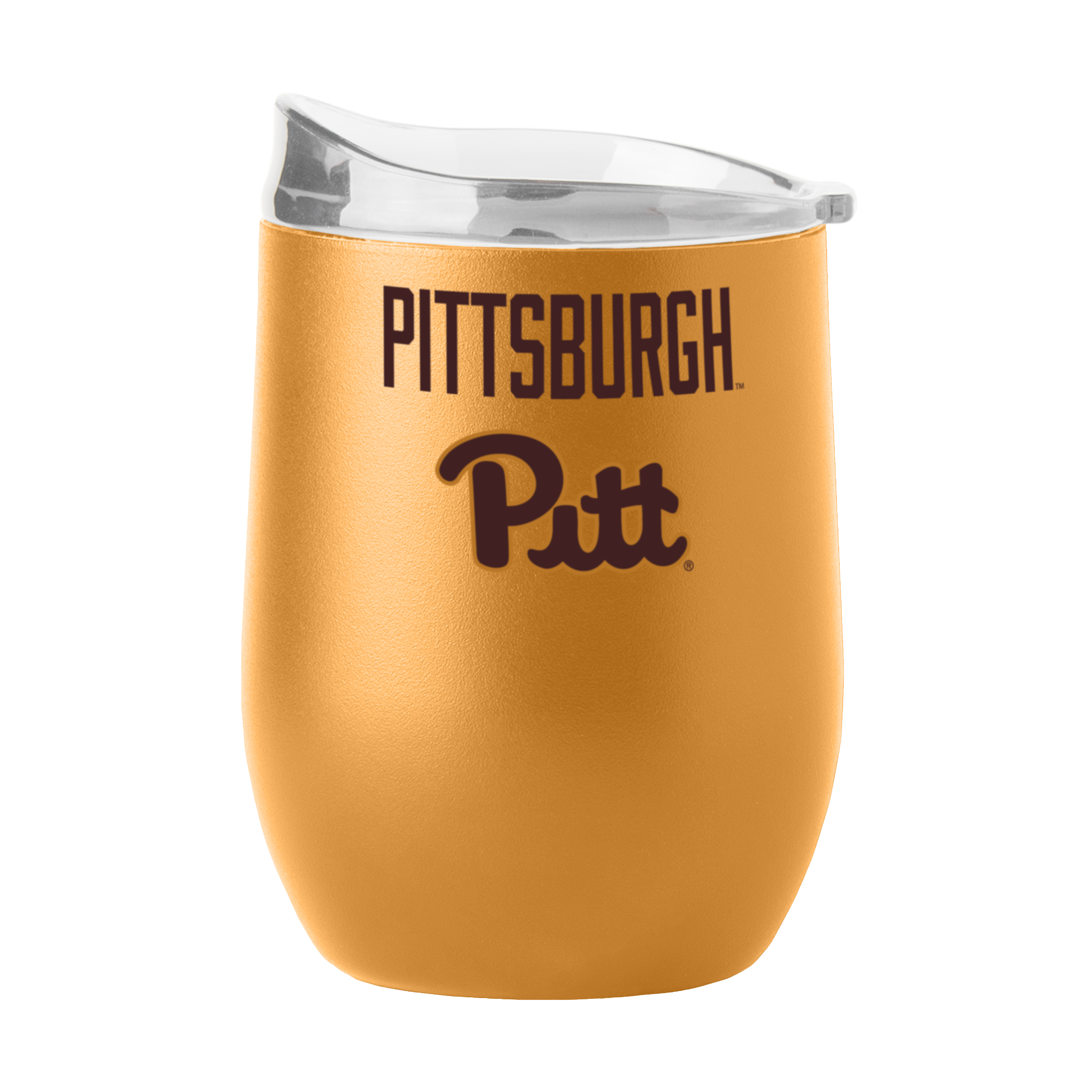 Pittsburgh Panthers 16oz Huddle Powder Coat Curved Bev  