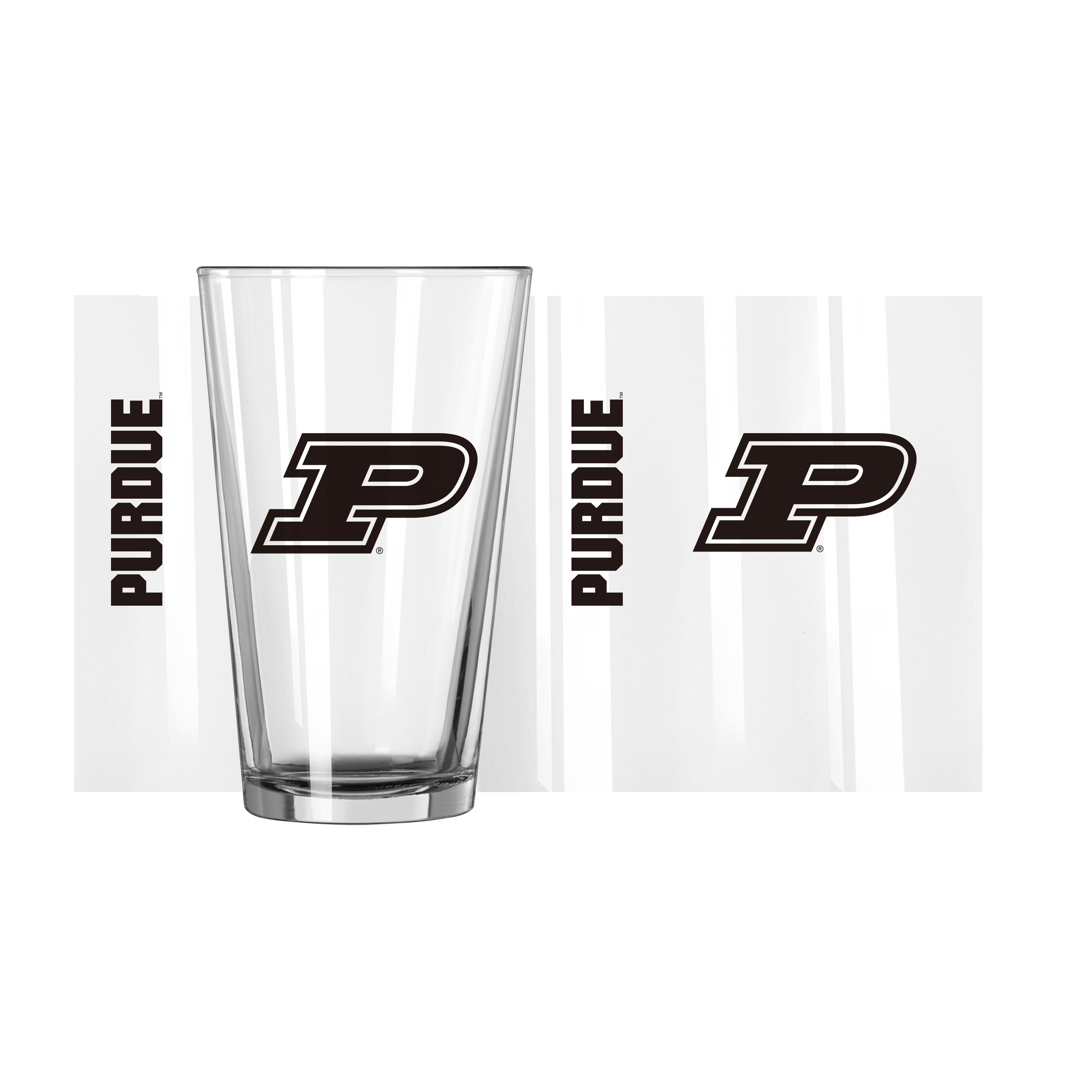 Purdue Boilermakers 16oz Gameday Pint Glass  