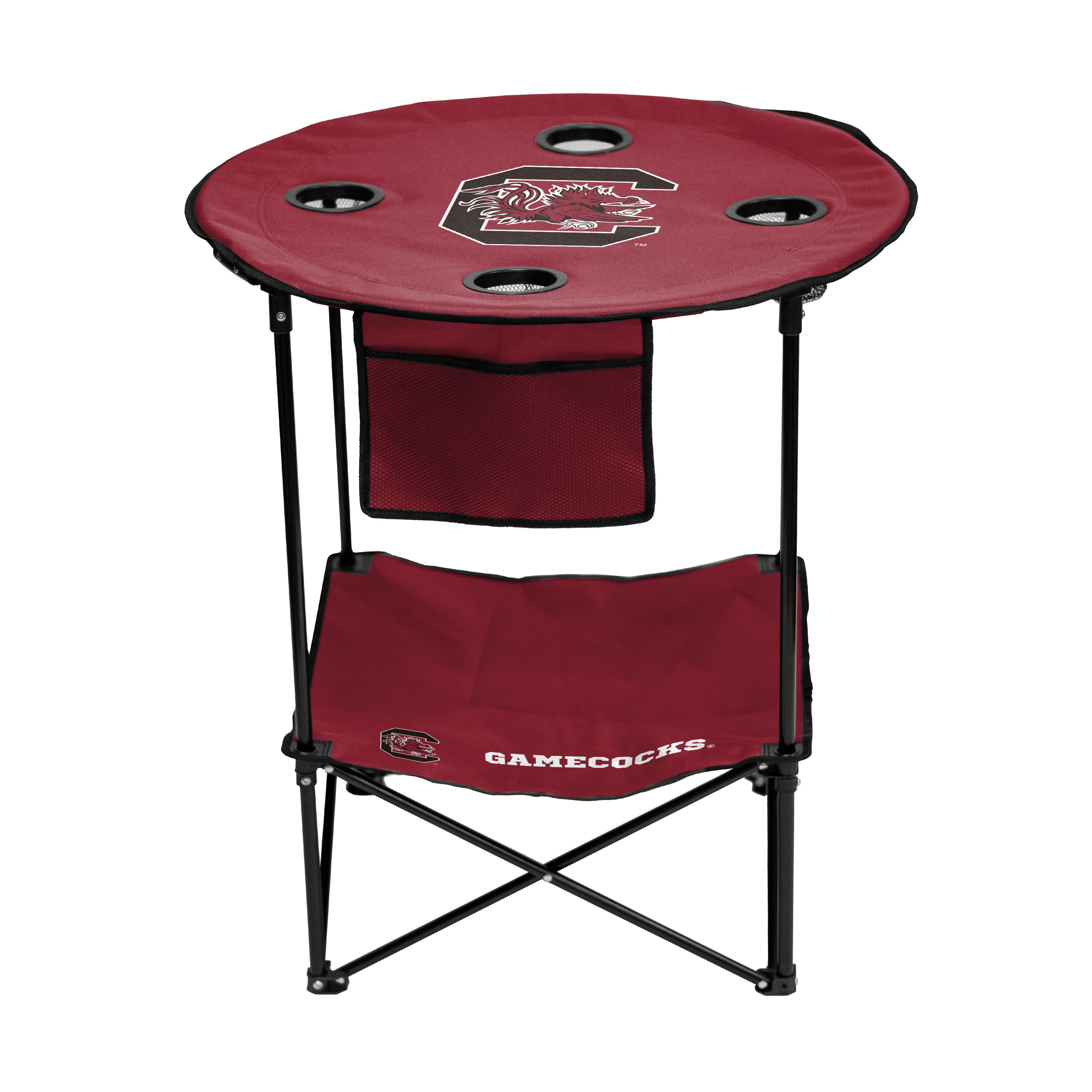 South Carolina Gamecocks Round Table w/ Shelf  