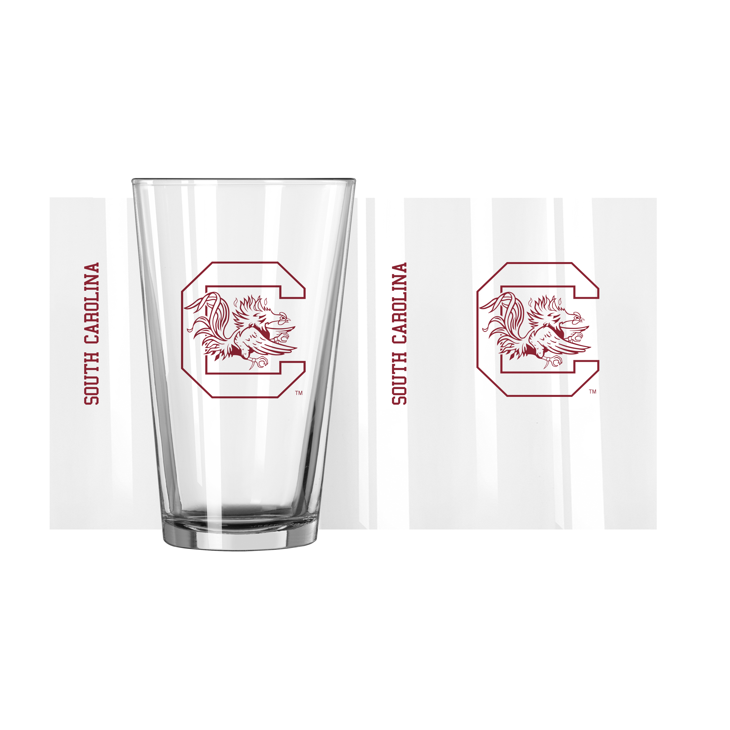 South Carolina Gamecocks 16oz Gameday Pint Glass  