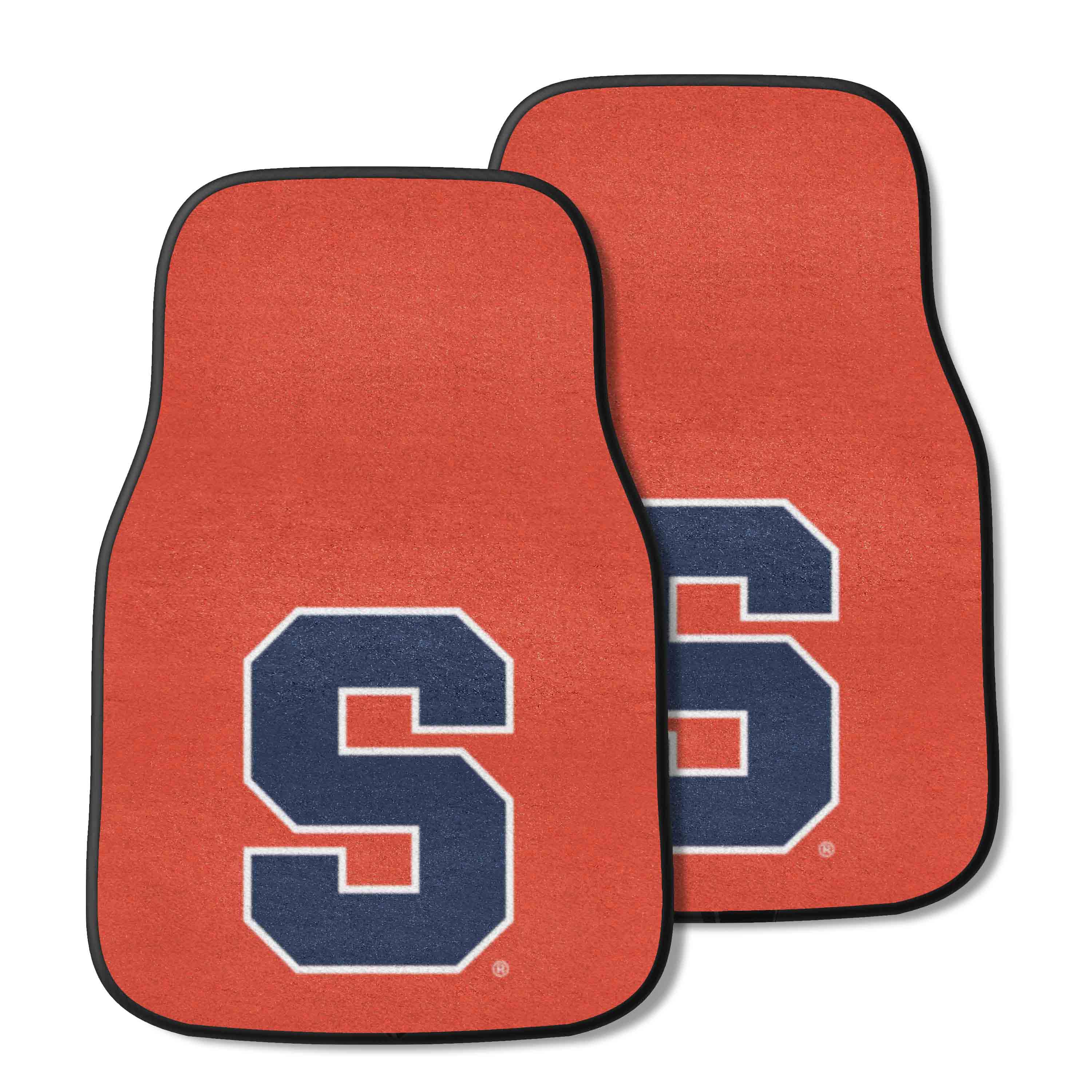 Syracuse Orange 2-pc Carpet Car Mat Set  
