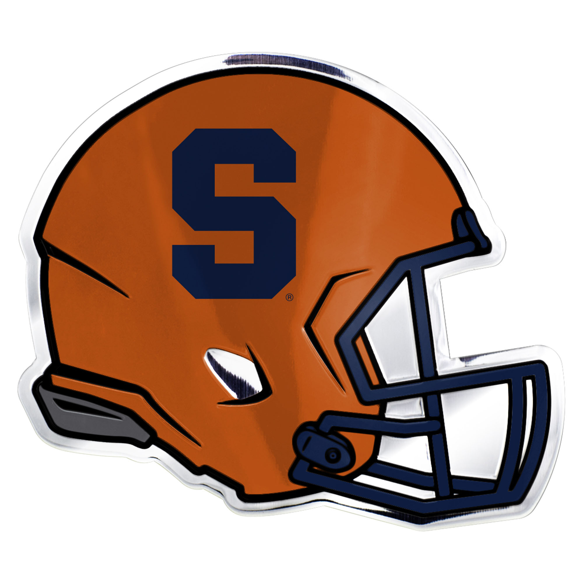 Syracuse Orange Embossed Helmet Emblem  
