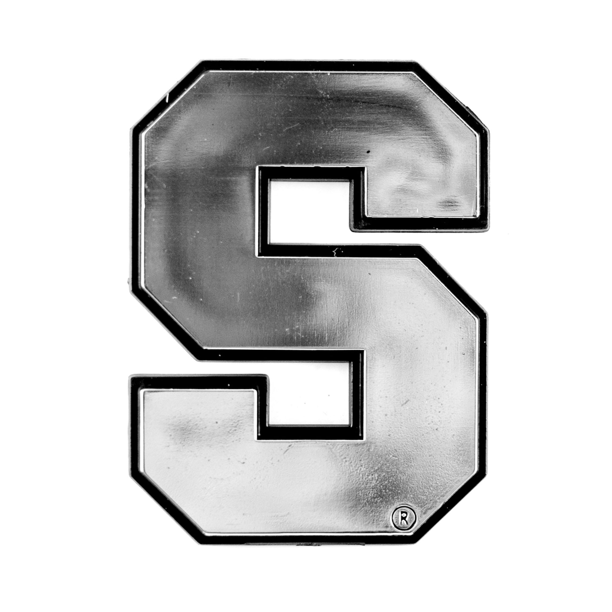 Syracuse Orange Plastic Chrome Emblem  