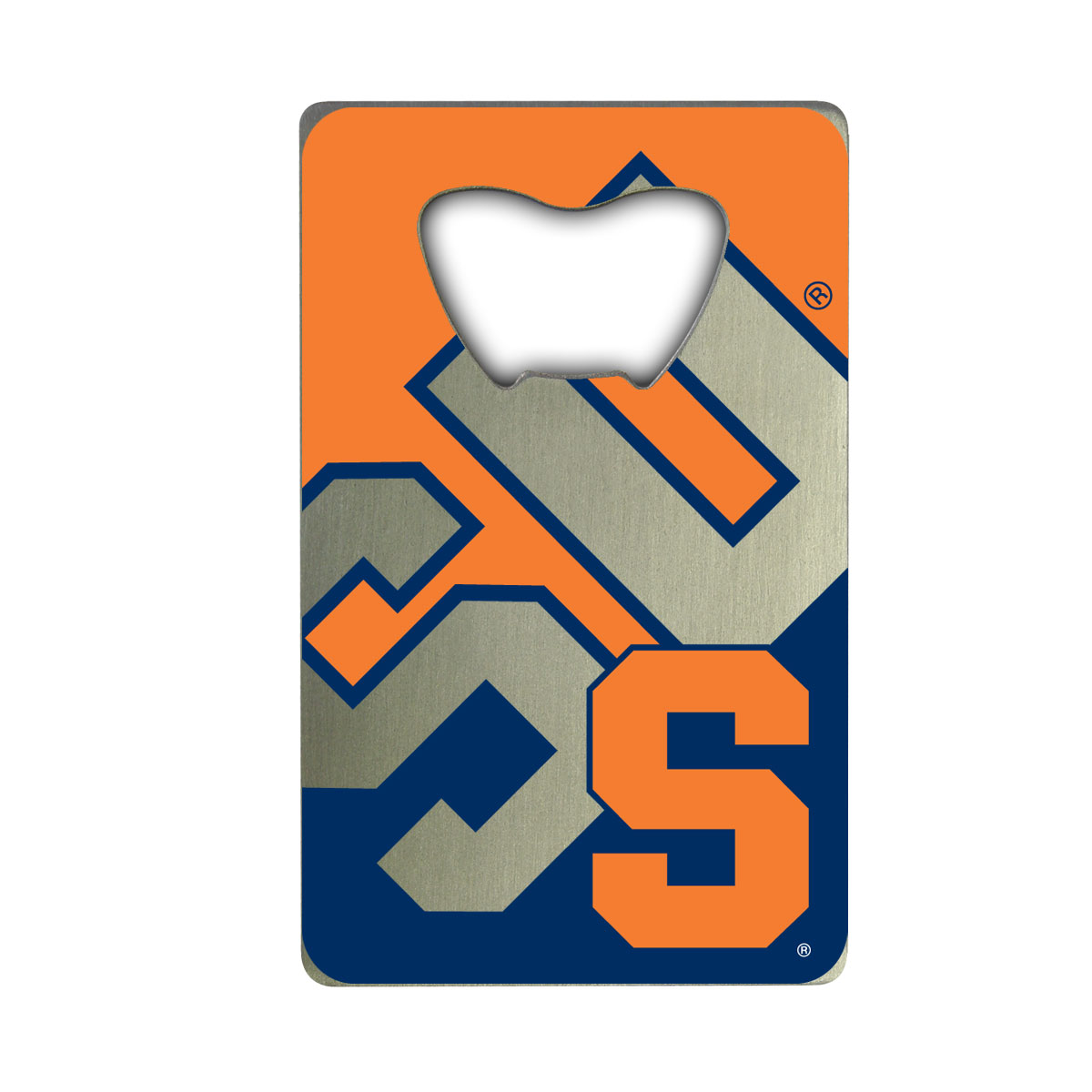 Syracuse Orange Credit Card Bottle Opener  