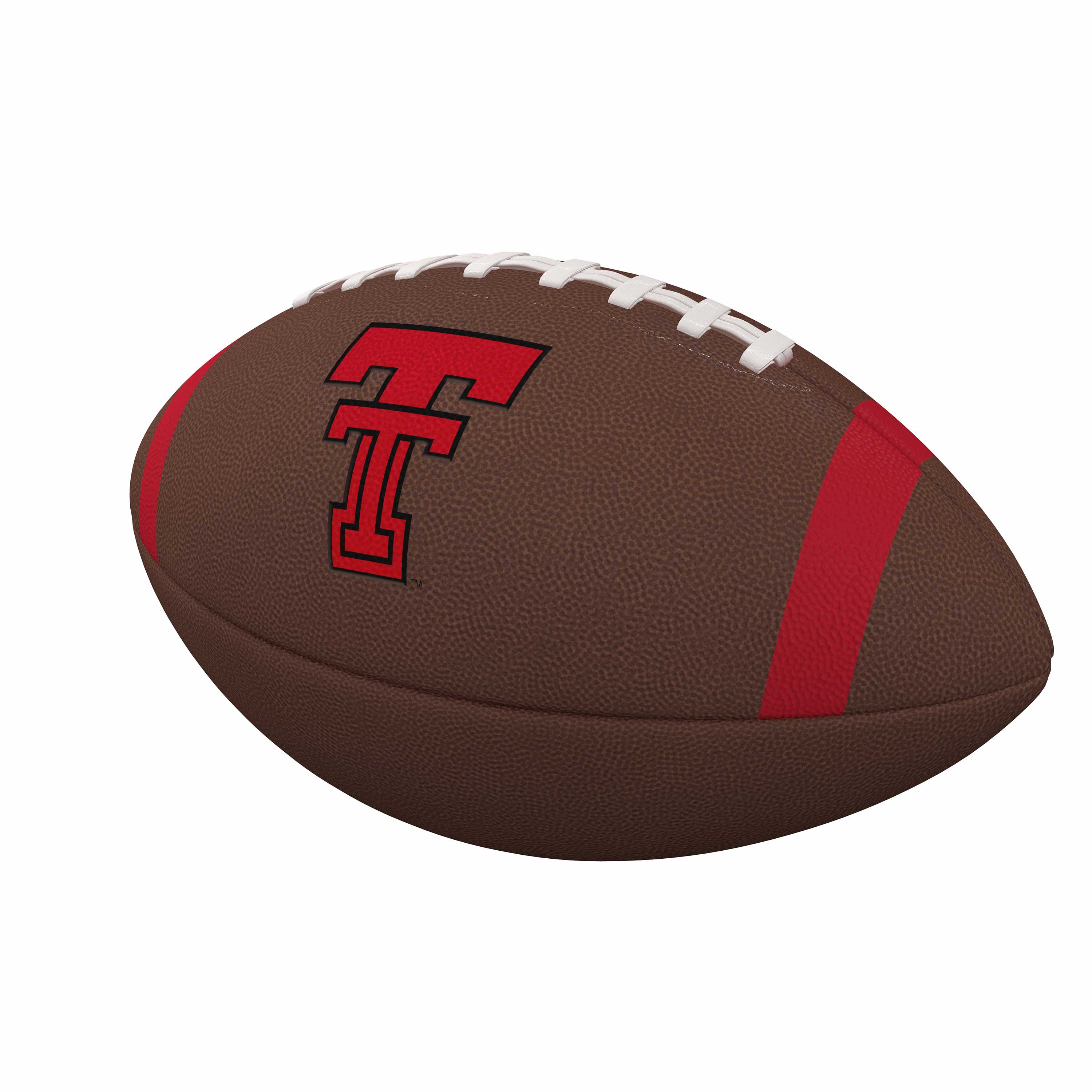 Texas Tech Red Raiders Team Stripe Official-Size Composite Football  