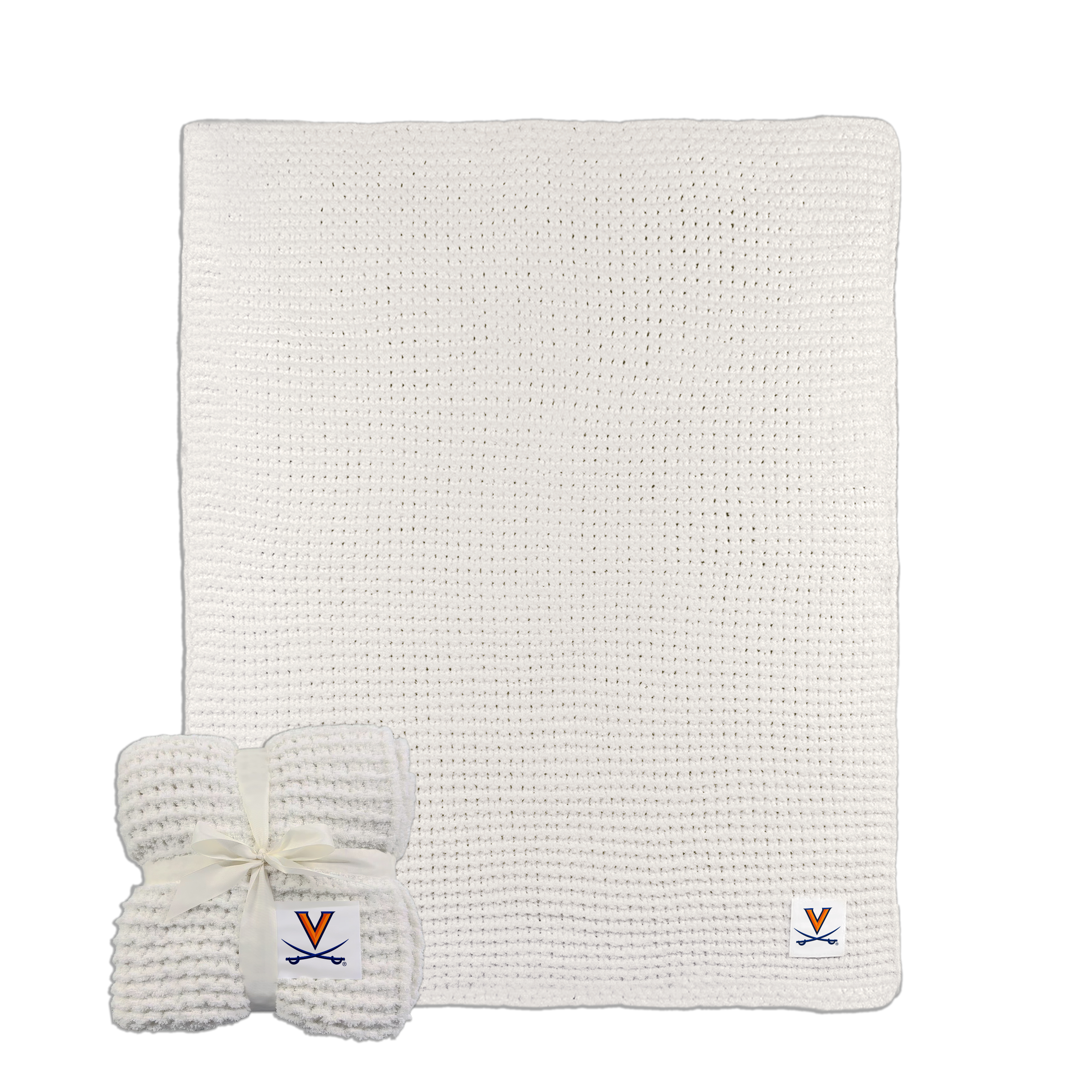 Virginia Cavaliers Cable Knit Throw 50x60  