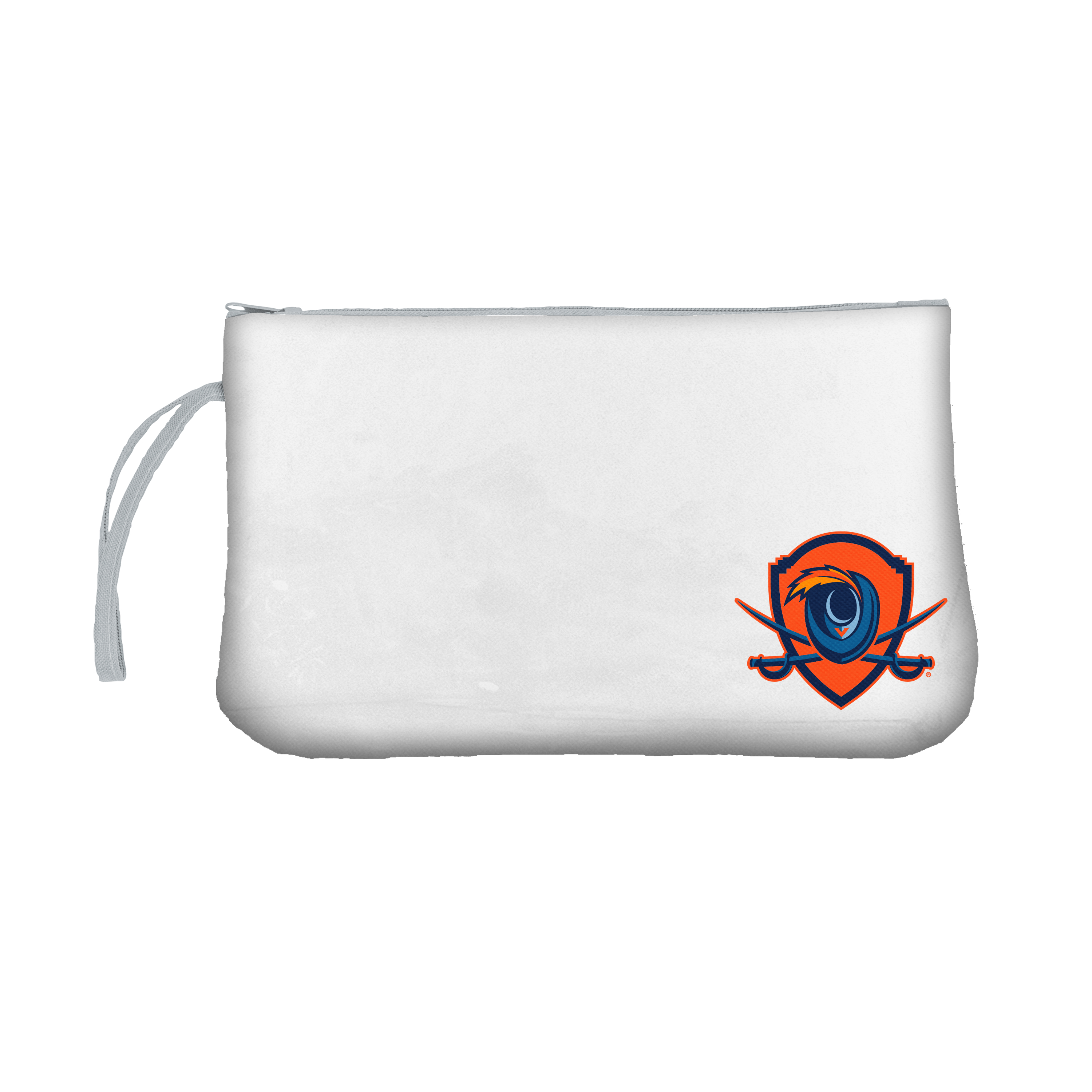 Virginia Cavaliers Clear Gray Wristlet  