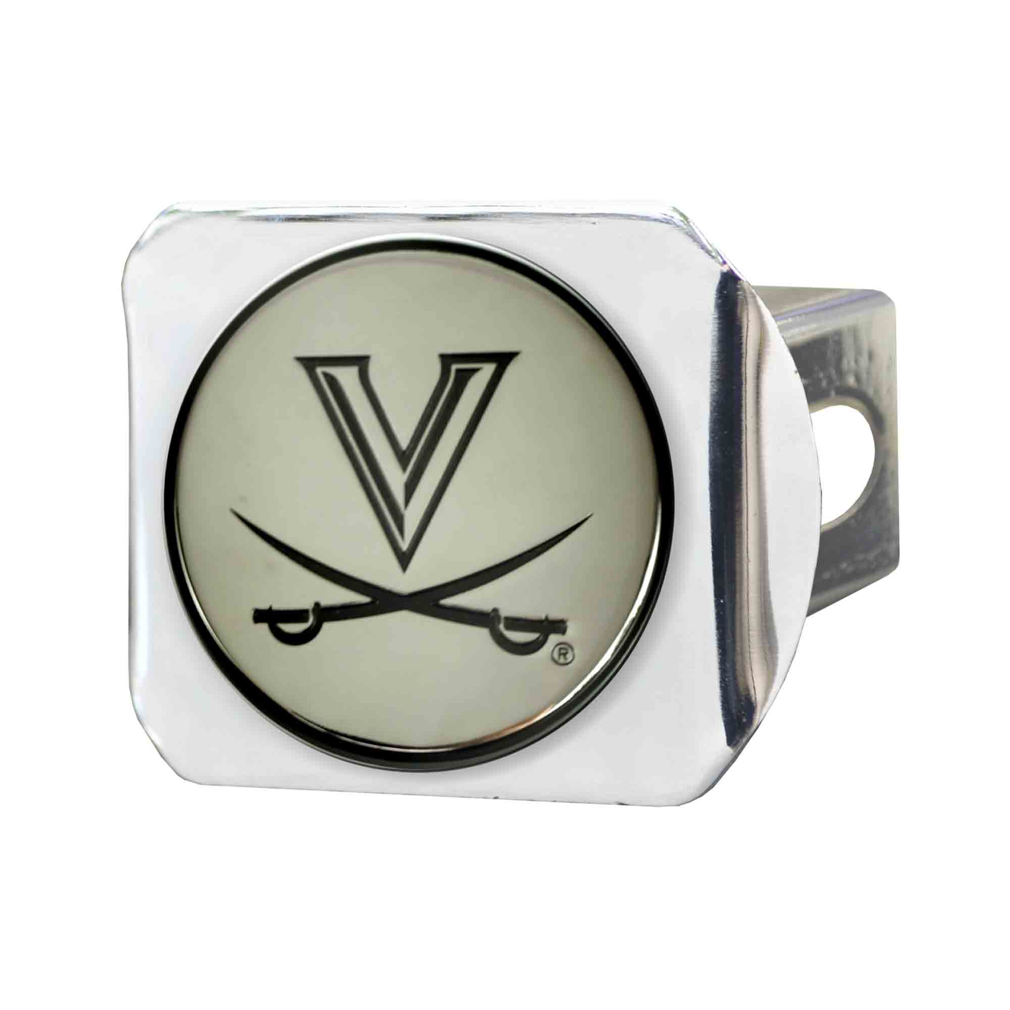 Virginia Cavaliers Chrome on Chrome Hitch Cover  