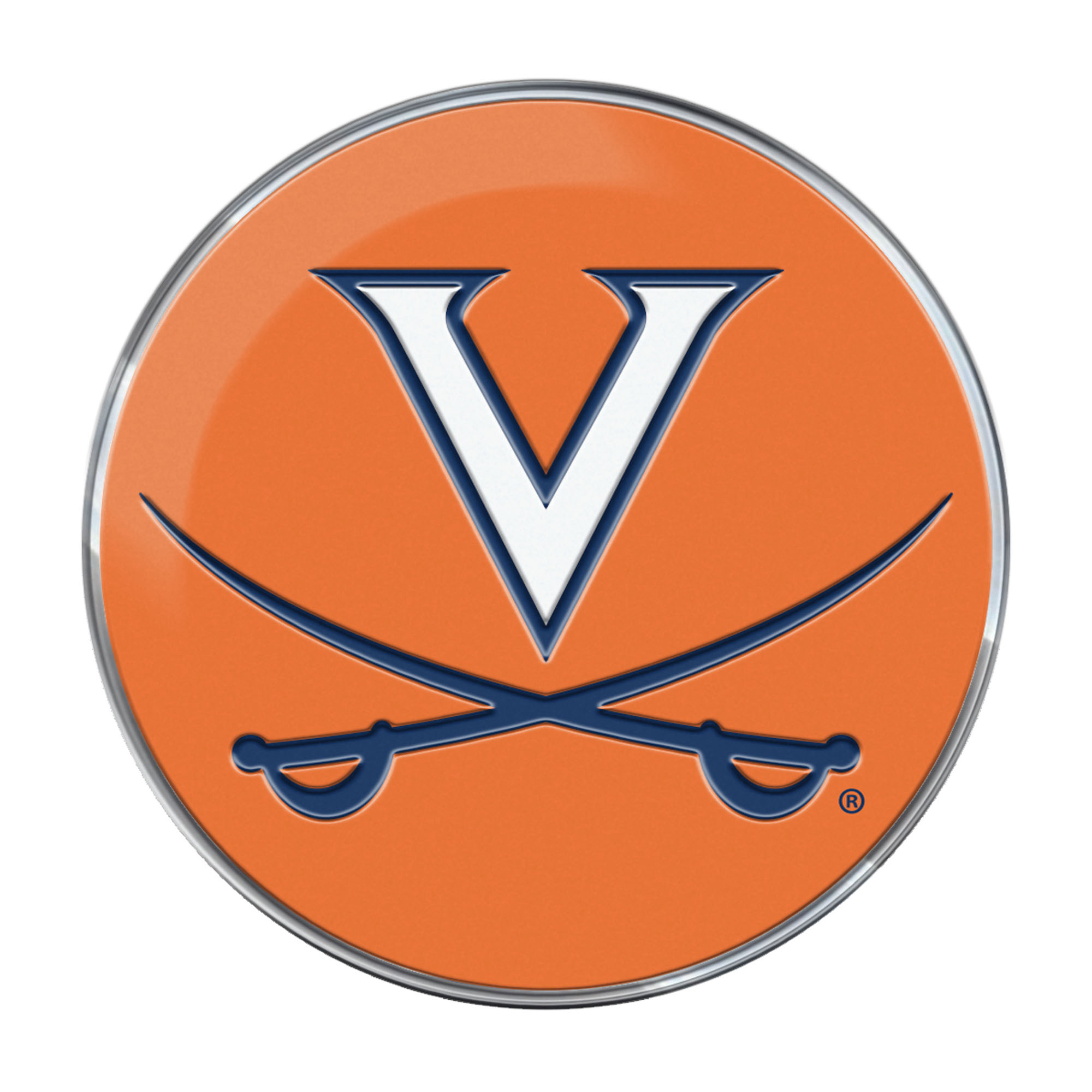 Virginia Cavaliers Embossed Color Emblem2  
