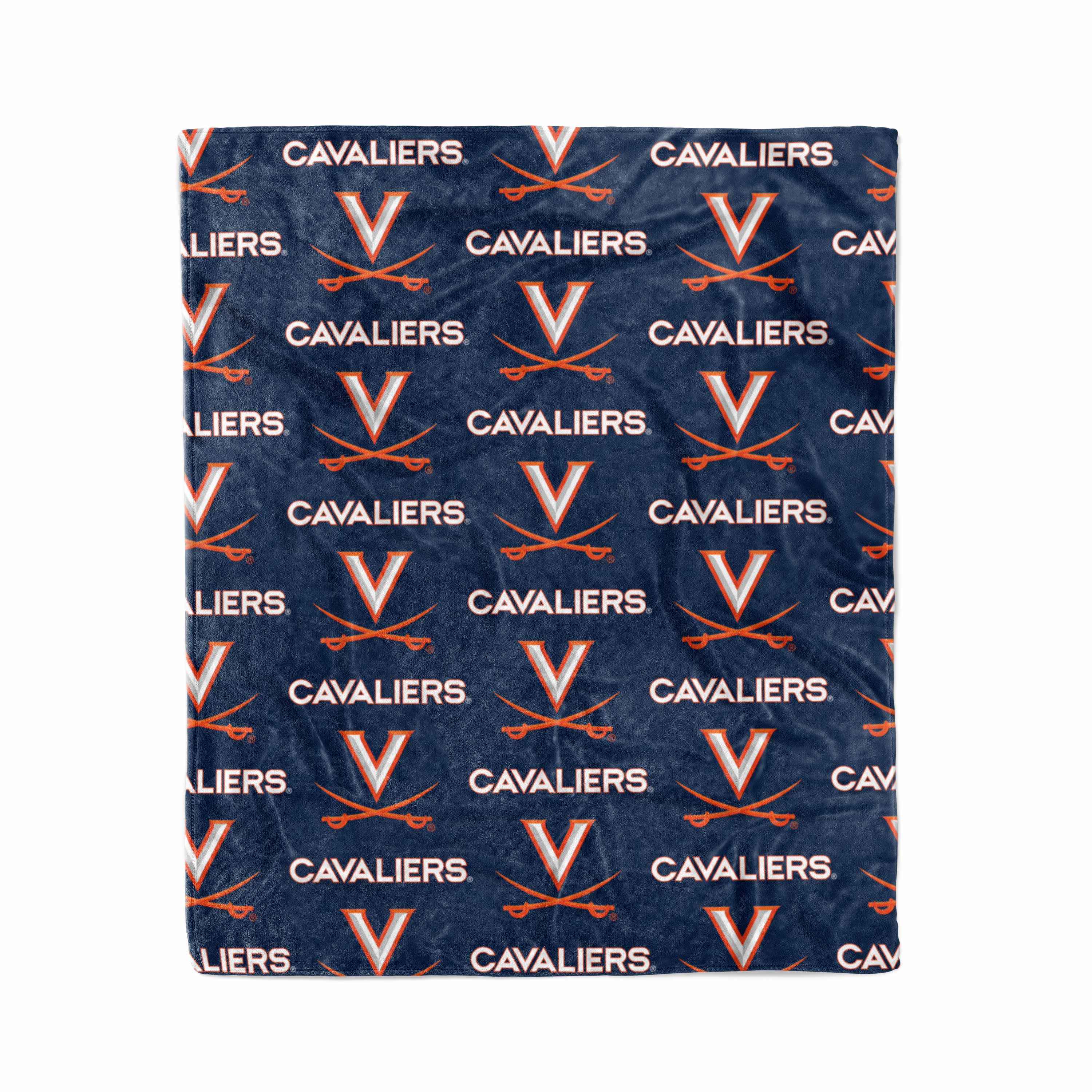 Virginia Cavaliers Plush Throw 50x60