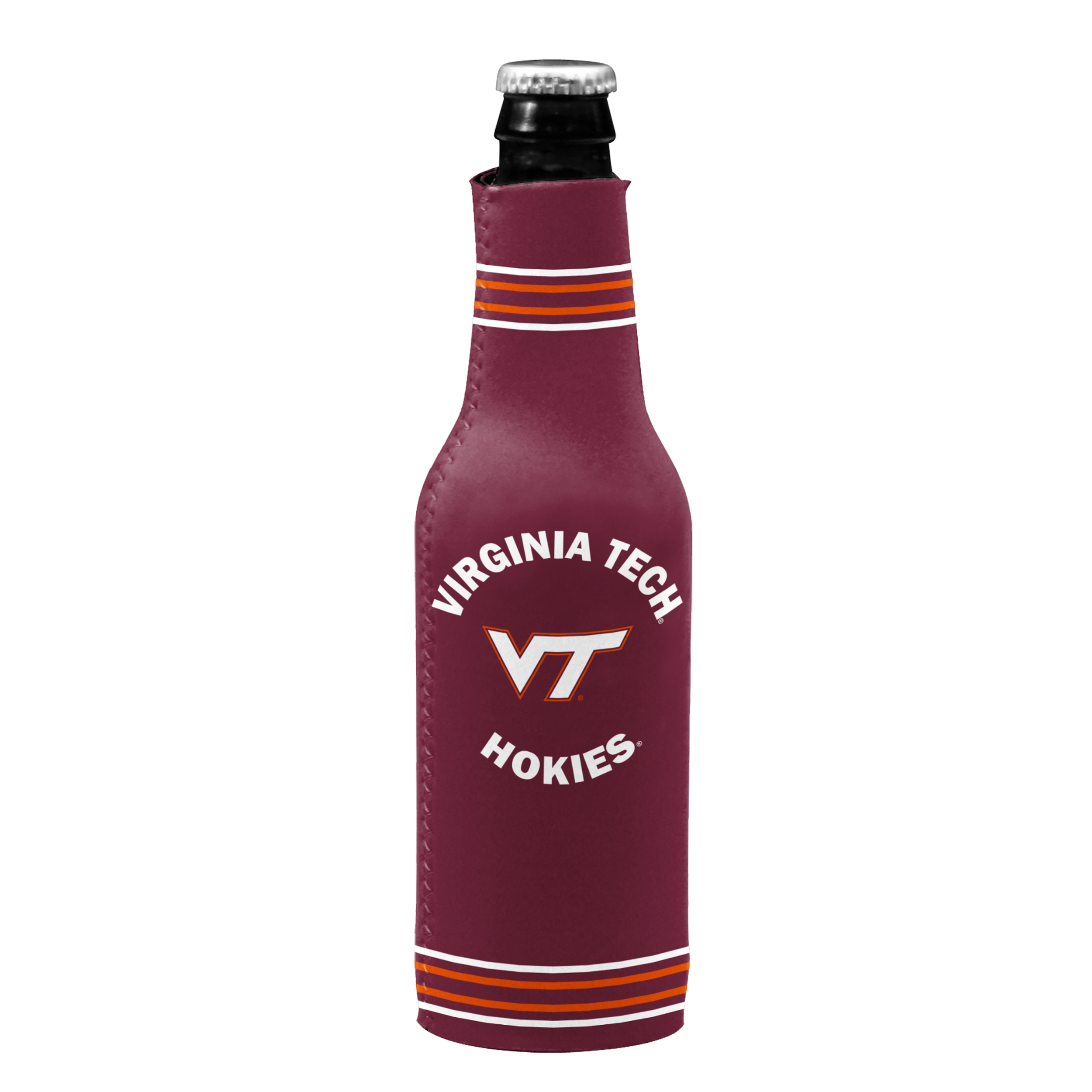 Virginia Tech Hokies Crest Logo Insulated Bottle Sleeve  