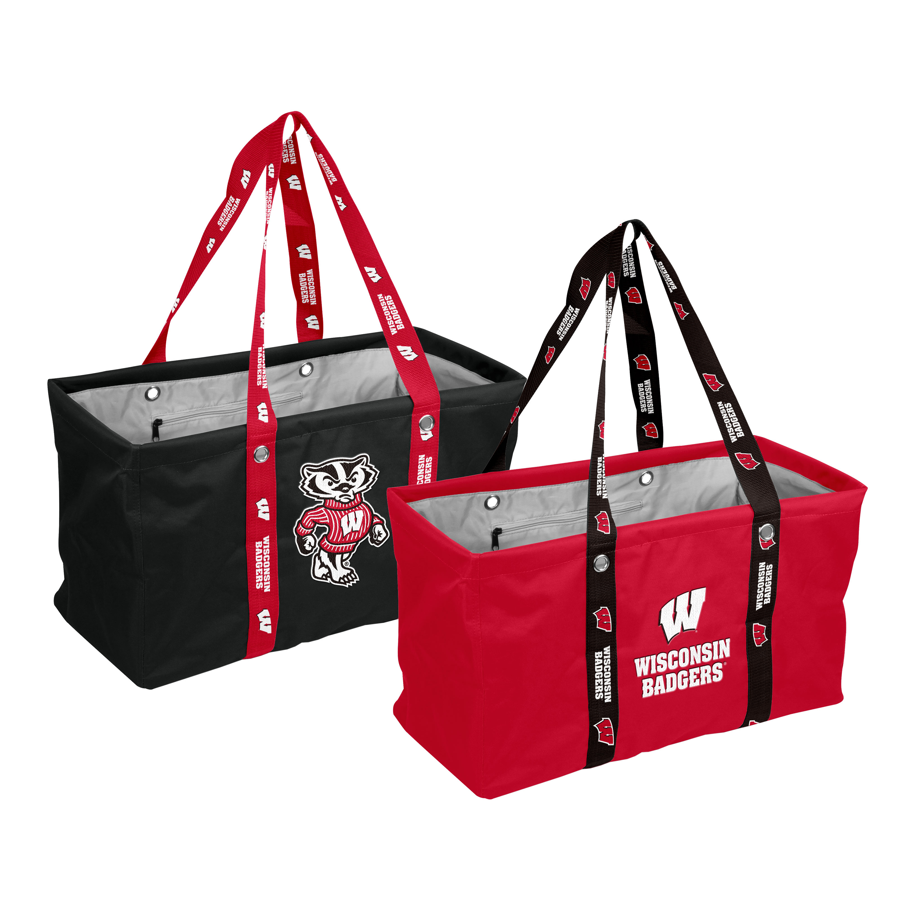 Wisconsin Badgers Picnic Caddy 2 Pack
